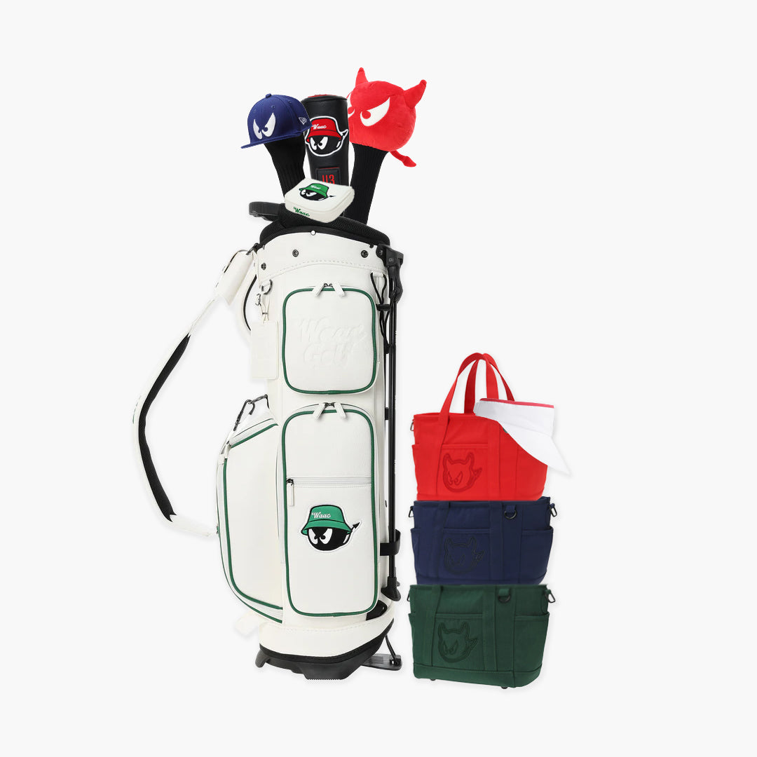 次のゴルフに何を持っていく?キャディーバッグ・ヘッドウェア・カートバッグ。今夏注目の「アクセサリー」をご紹介