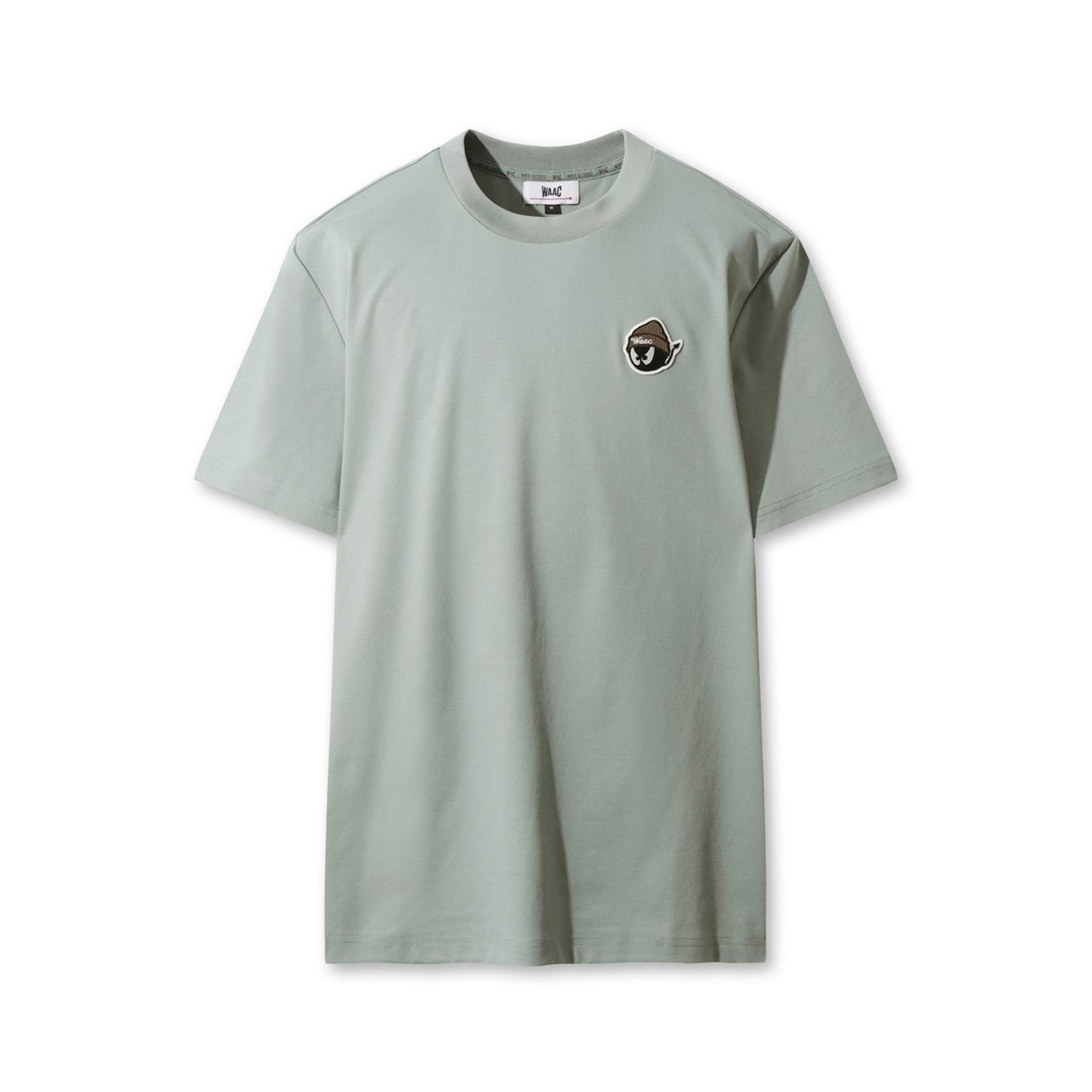 UNISEX WAACKYクルーネックTシャツ カーキ