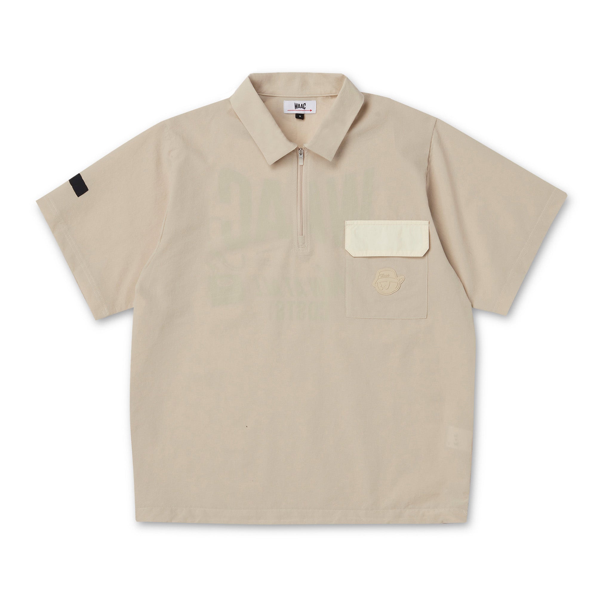 MEN ミニリップエアーポロシャツ アイボリー