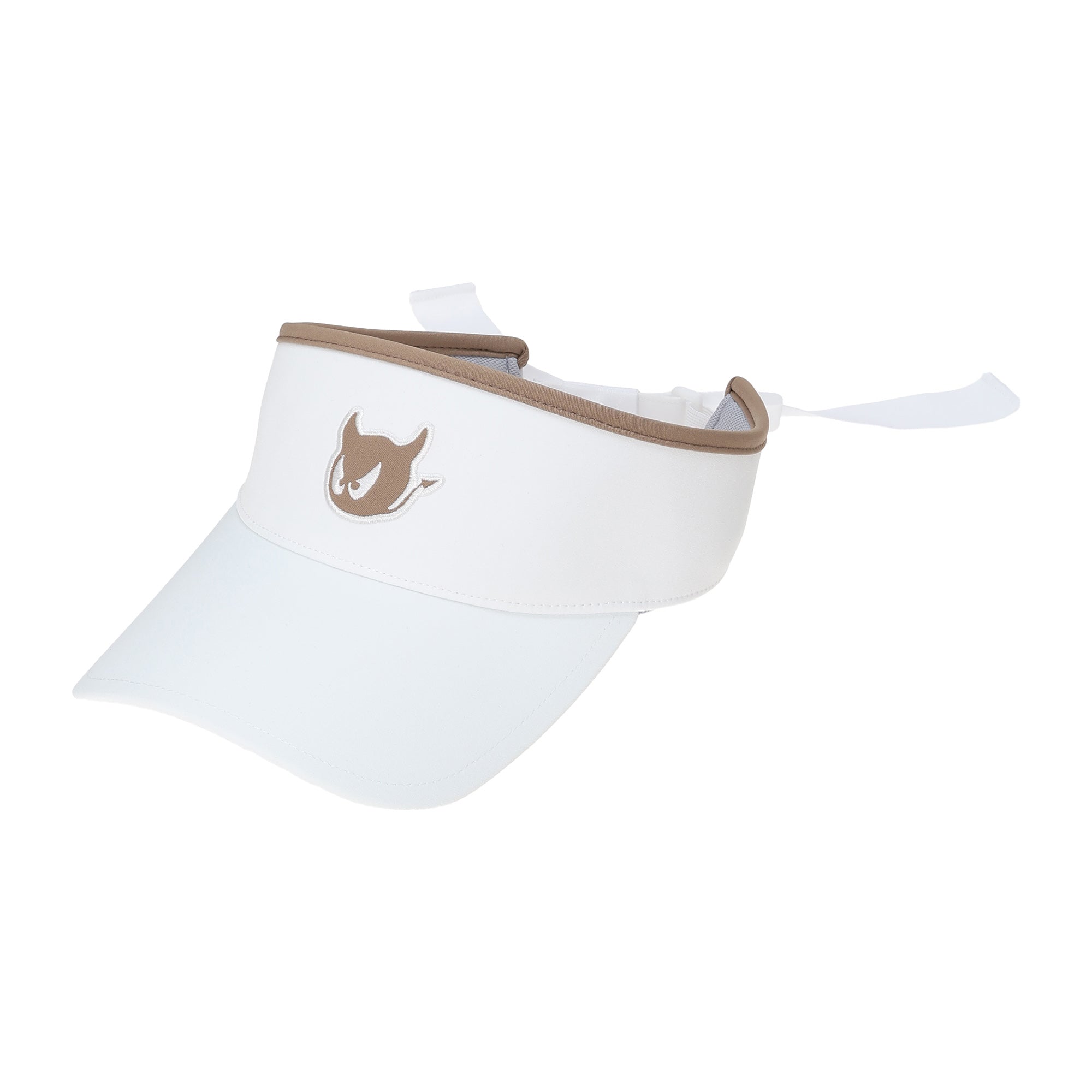 WOMEN リボンバイザー ベージュ