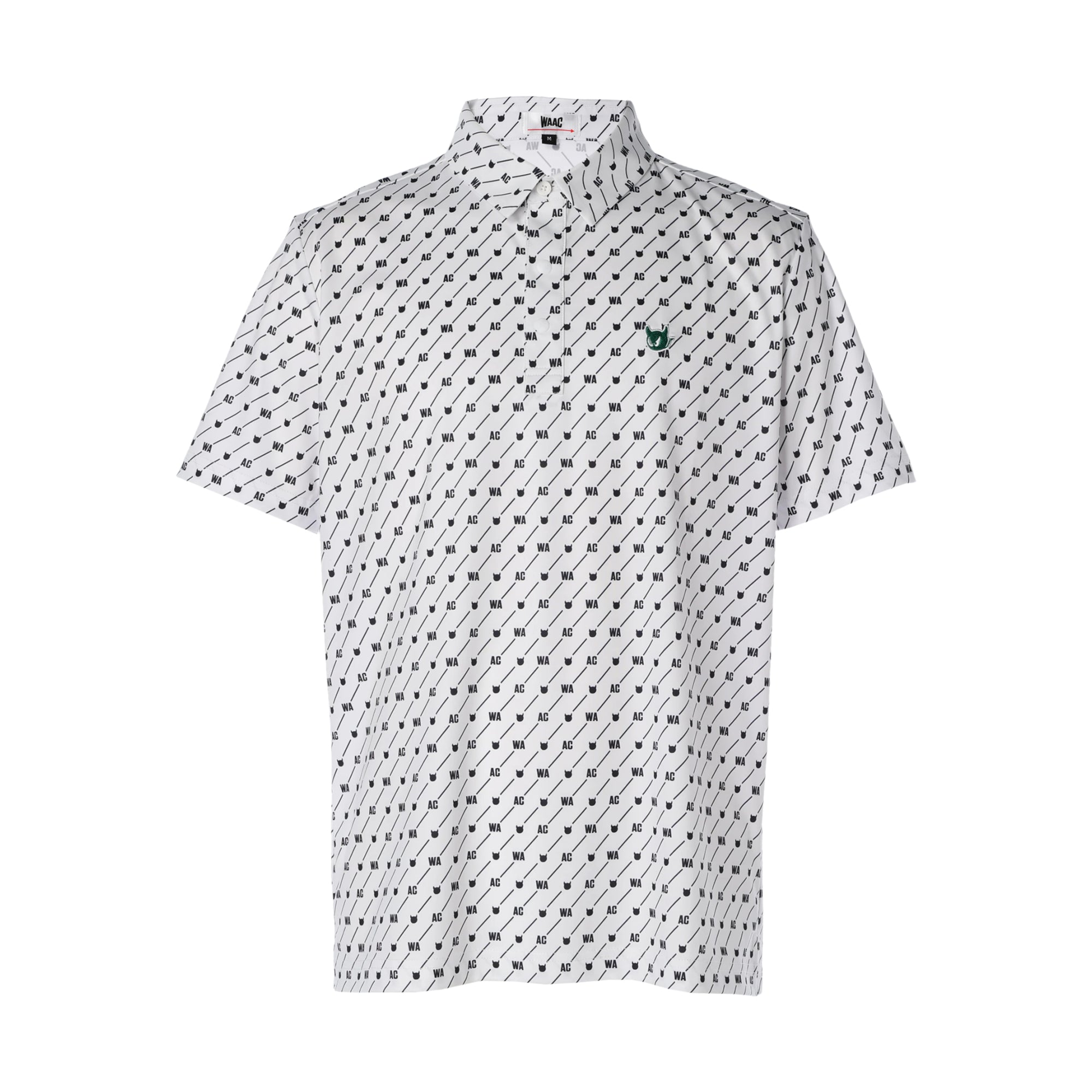 24SS】MENS ミニワッキースムース 半袖ポロシャツ ホワイト/072242011