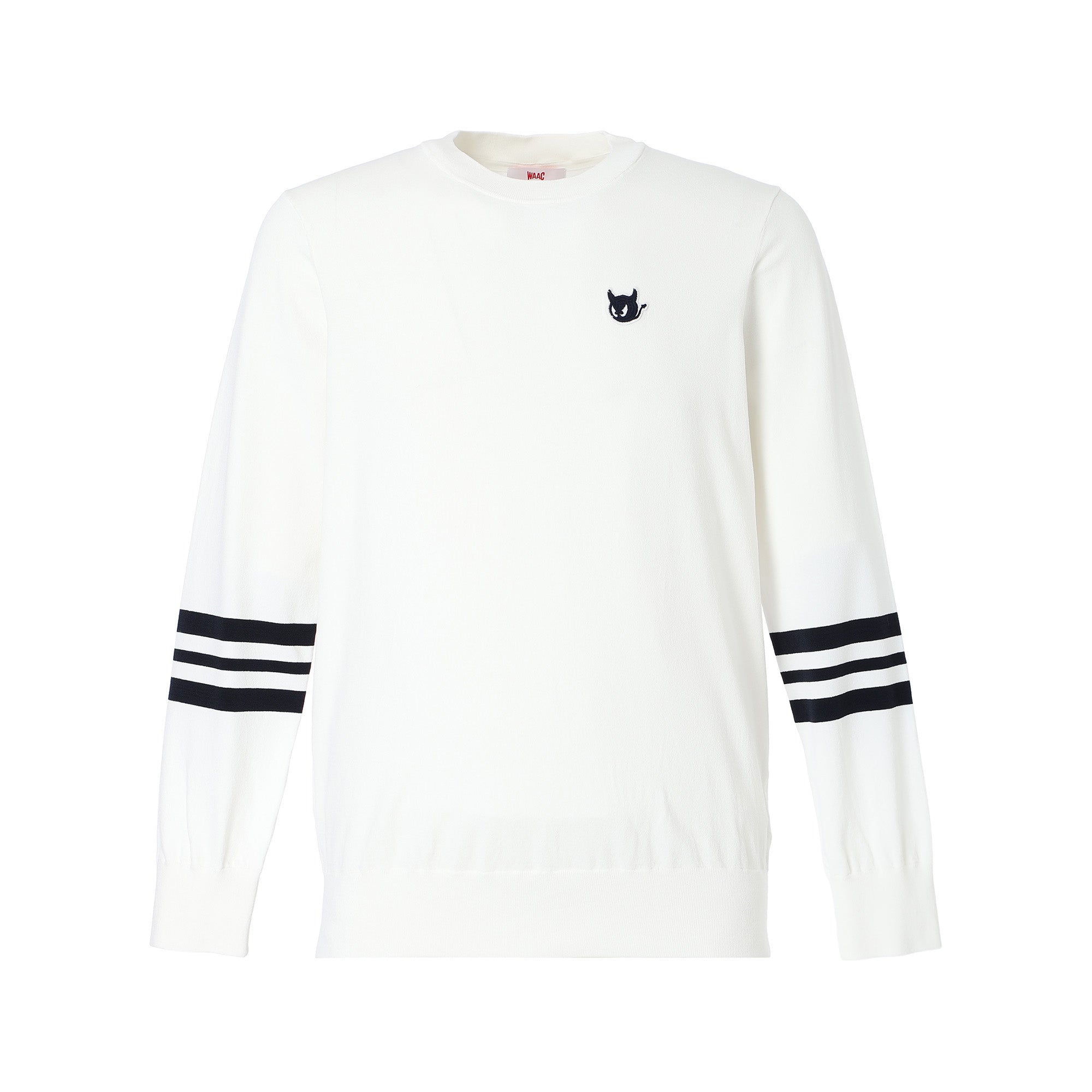 MEN ドライタッチ サマーニットプルオーバー ホワイト