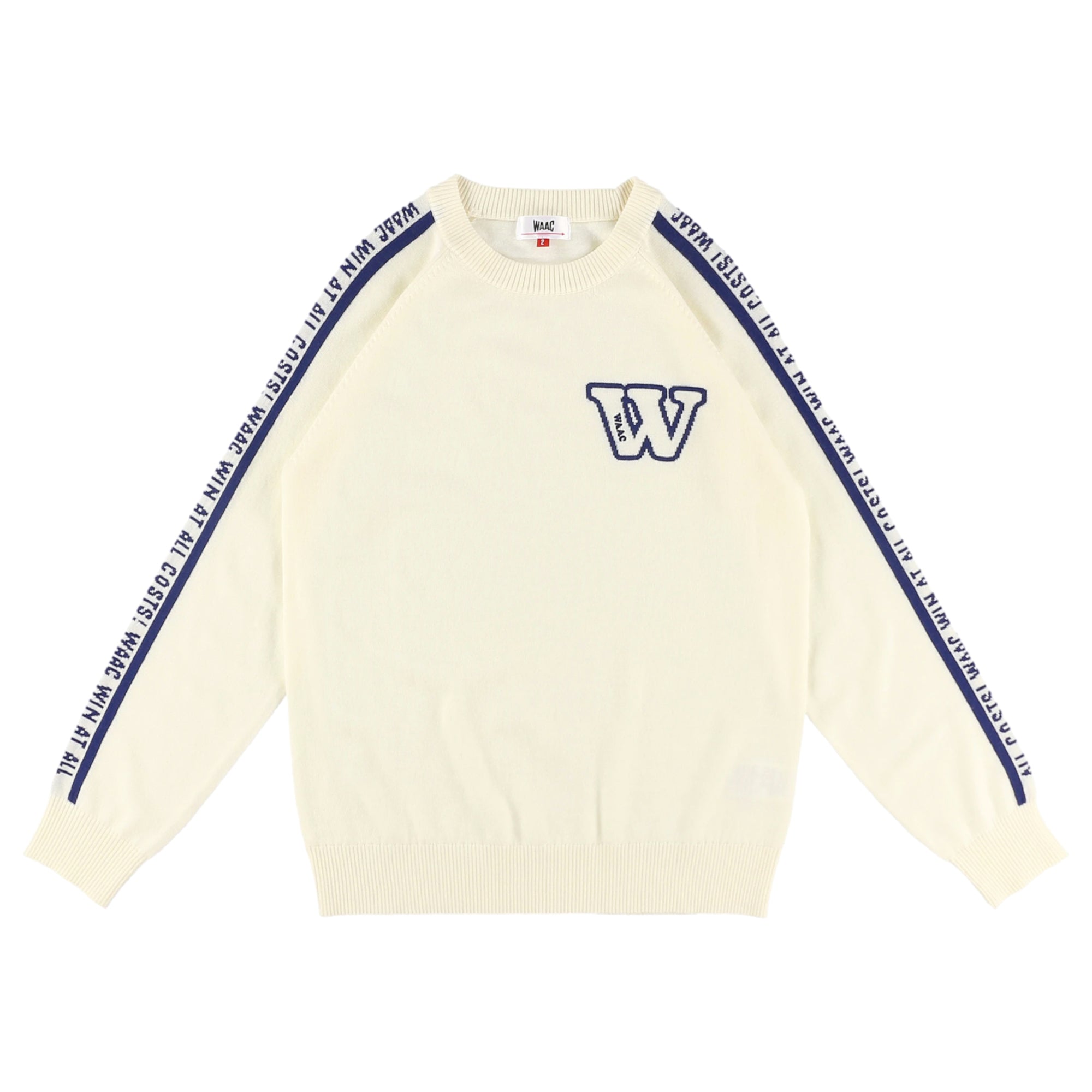 WOMEN CASHWOOL 長袖プルオーバー ホワイト