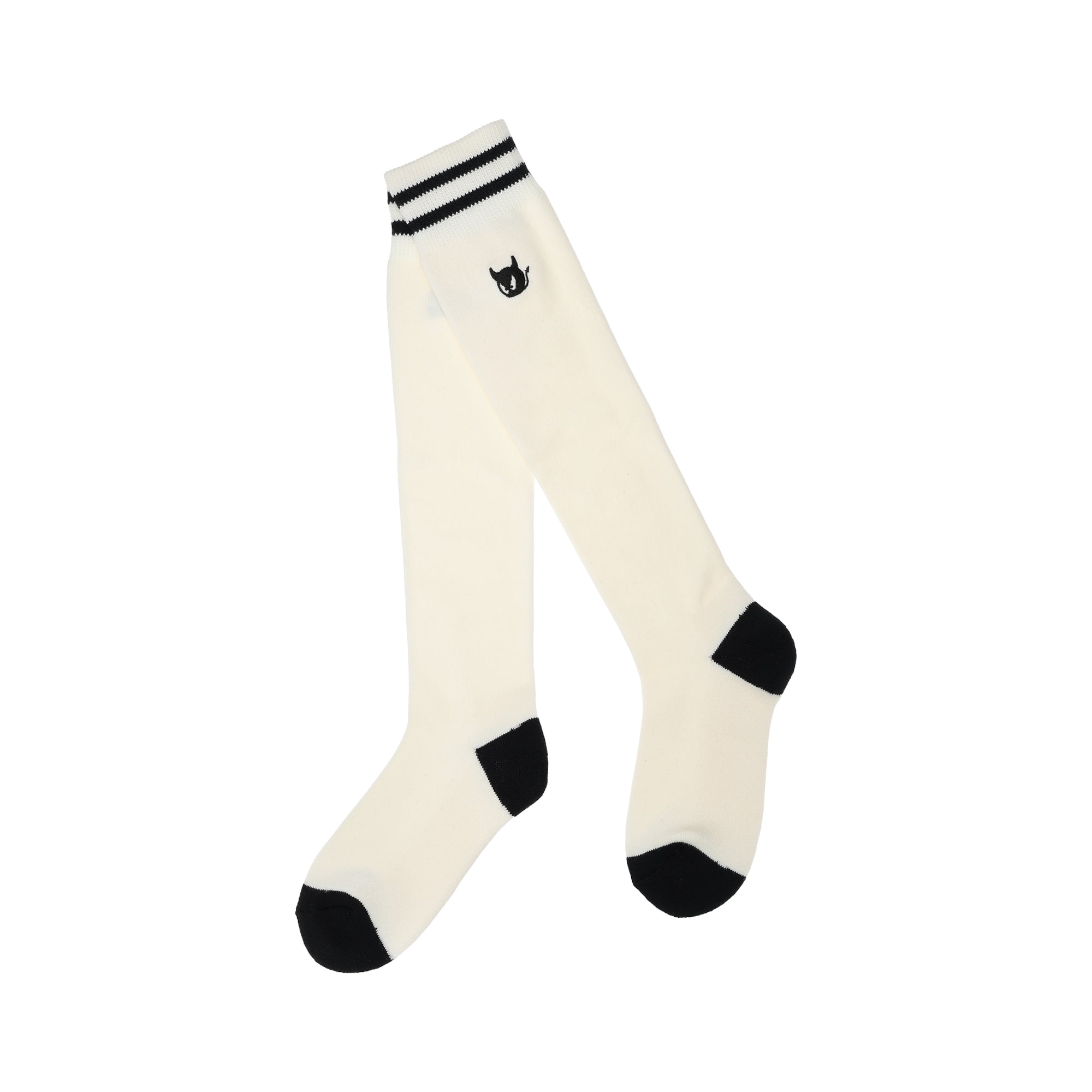 WOMENS ベーシックハイソックス ホワイト/072244842