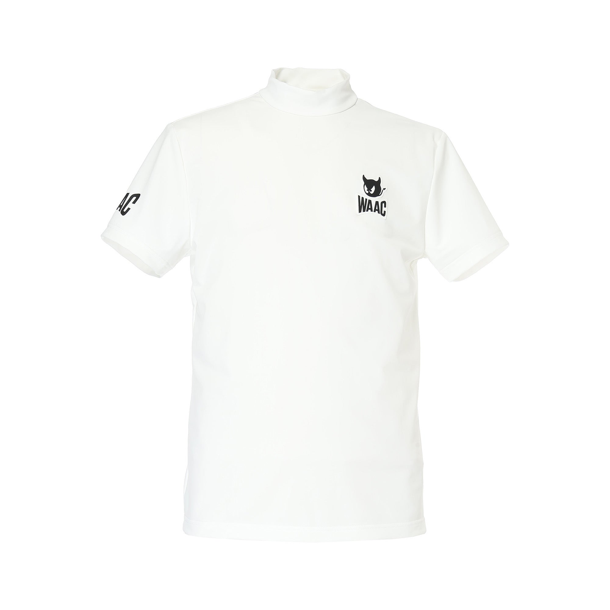 MEN ECO NYLON モックネック ホワイト