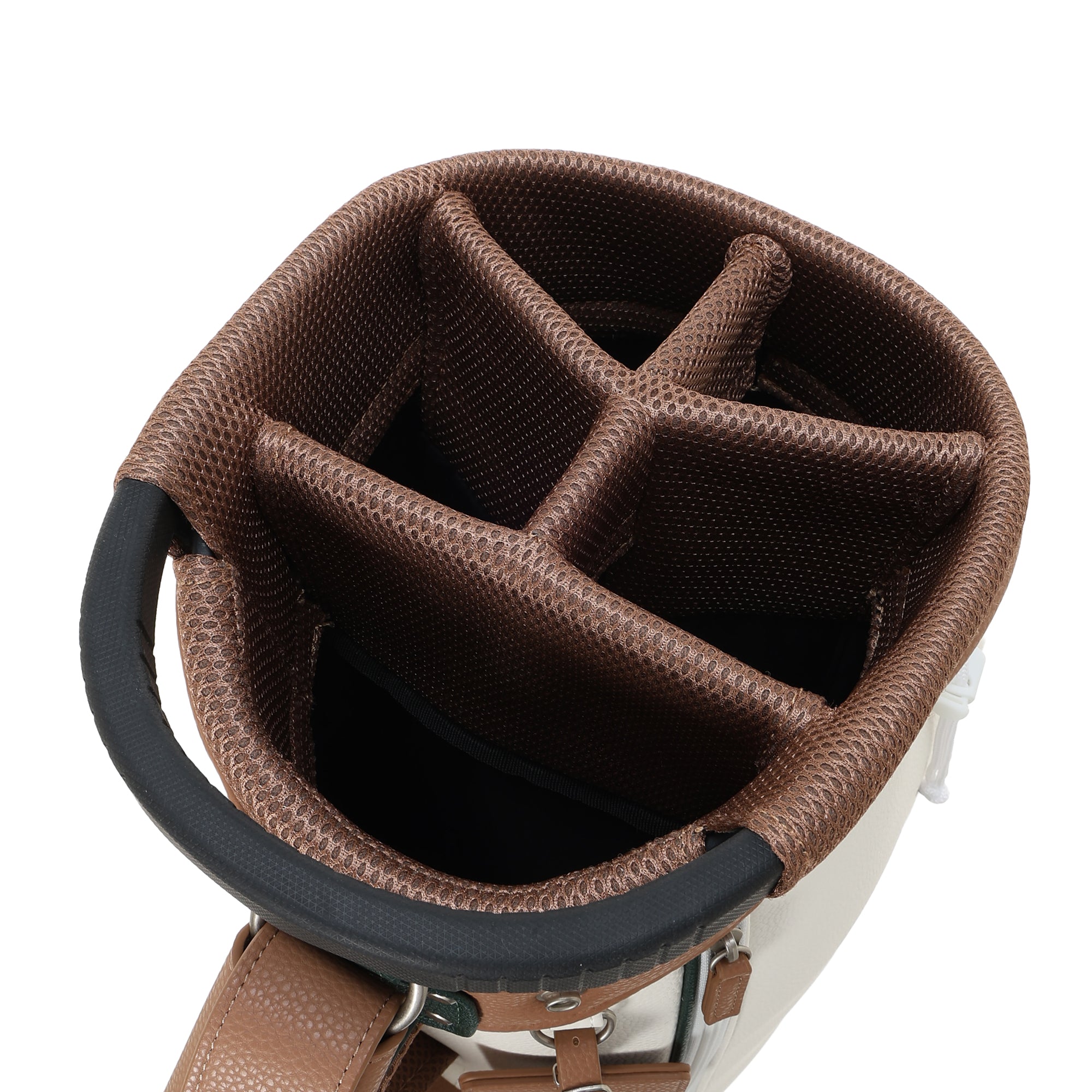 Grainy Synthetic Leather キャディバッグ ネイビー