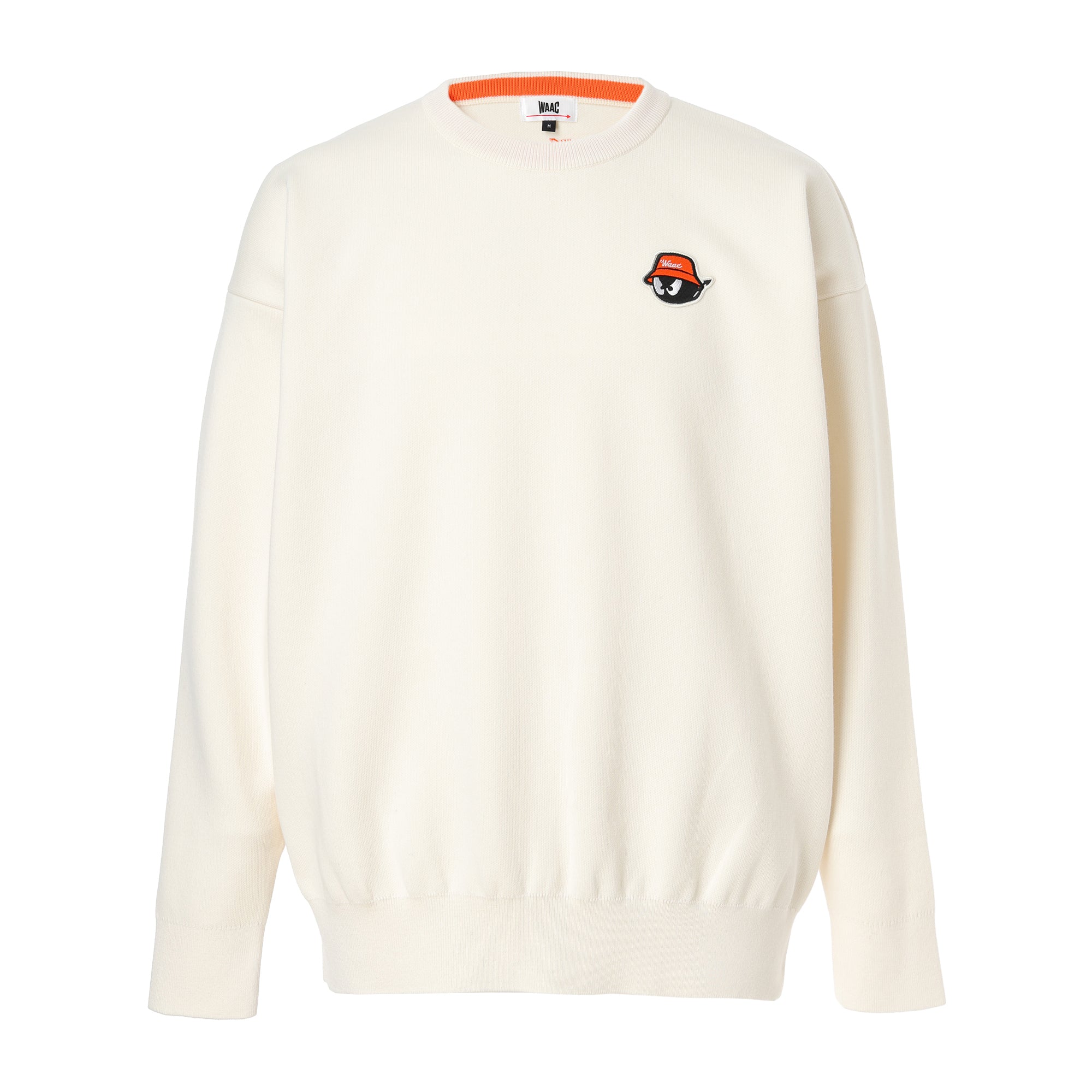 MENS バケハWAACKY ニットスウェット アイボリー/072244031