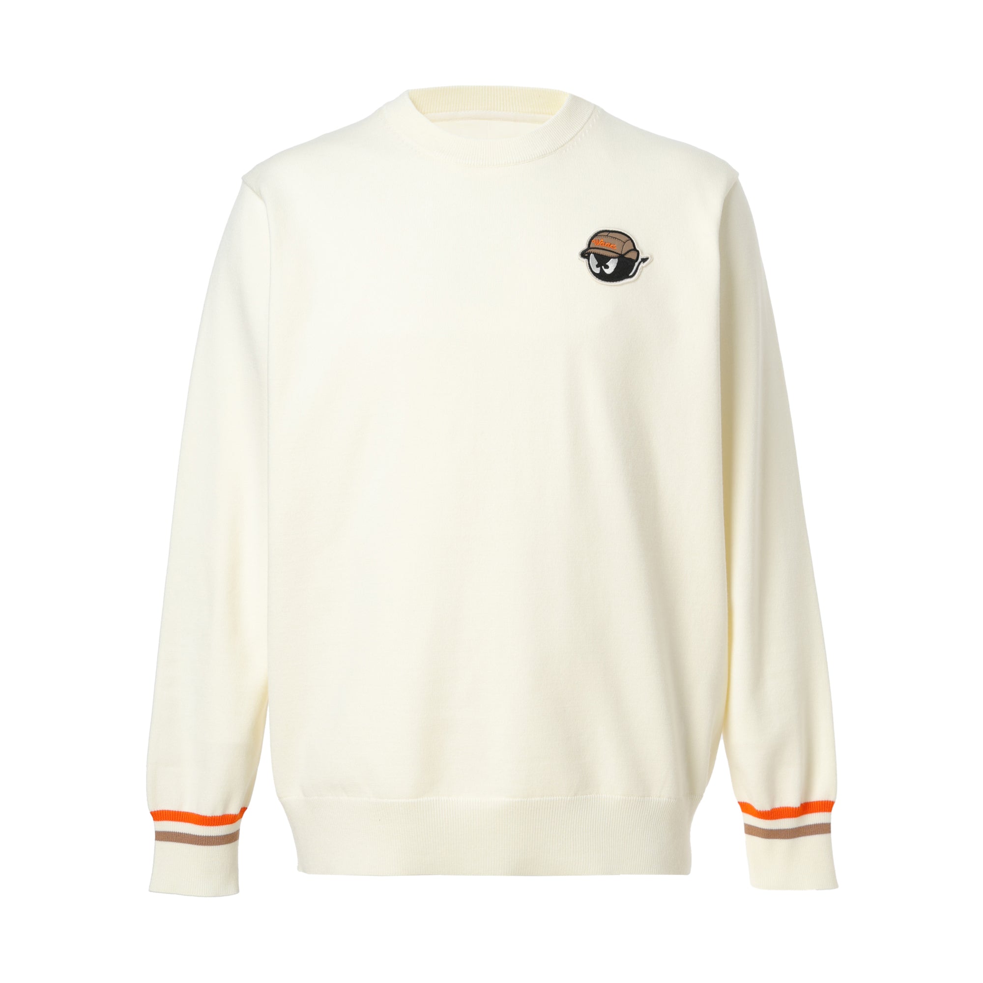 MEN シーズナルソフトタッチニット アイボリー