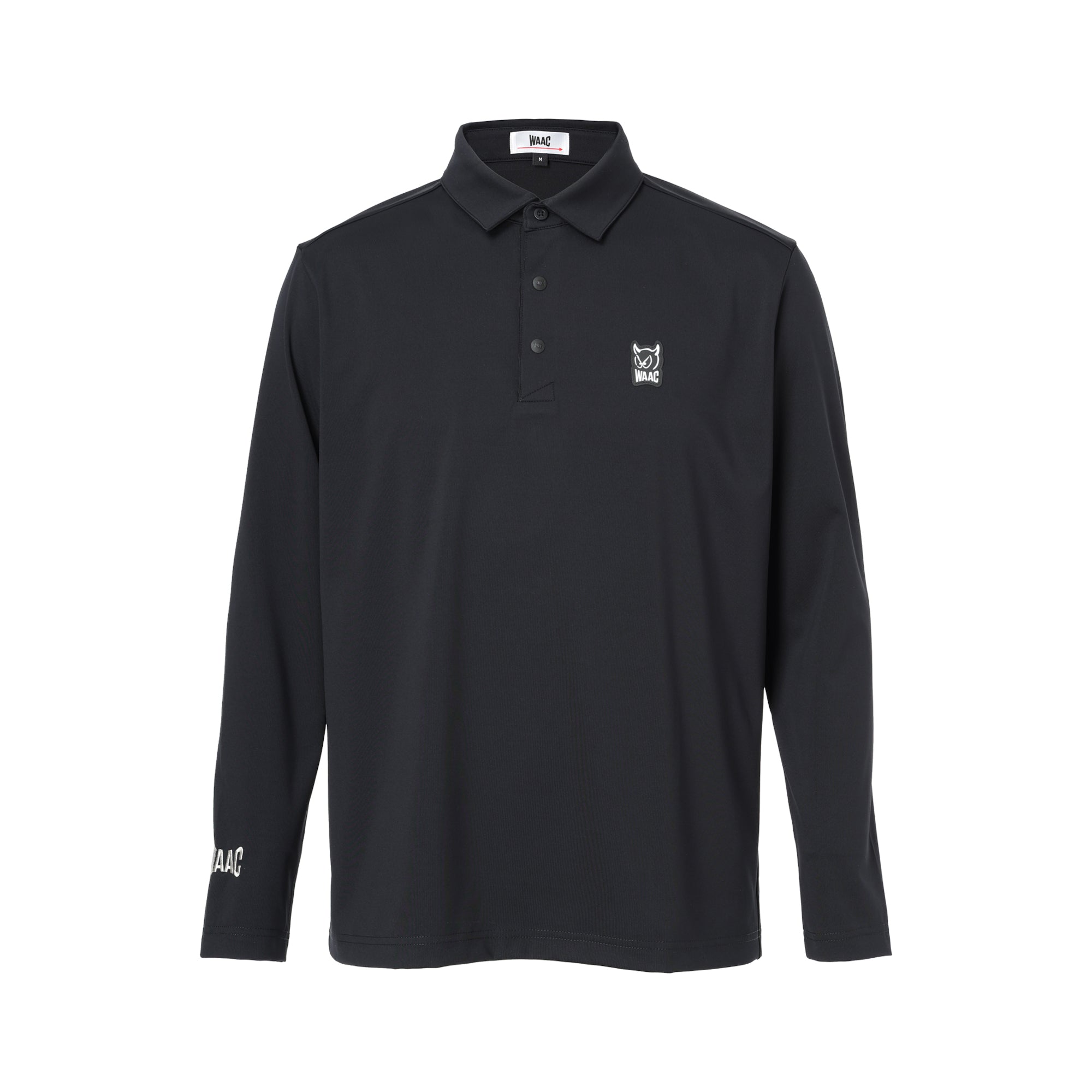 MENS ファンクショナルポロシャツ ブラック/072244020