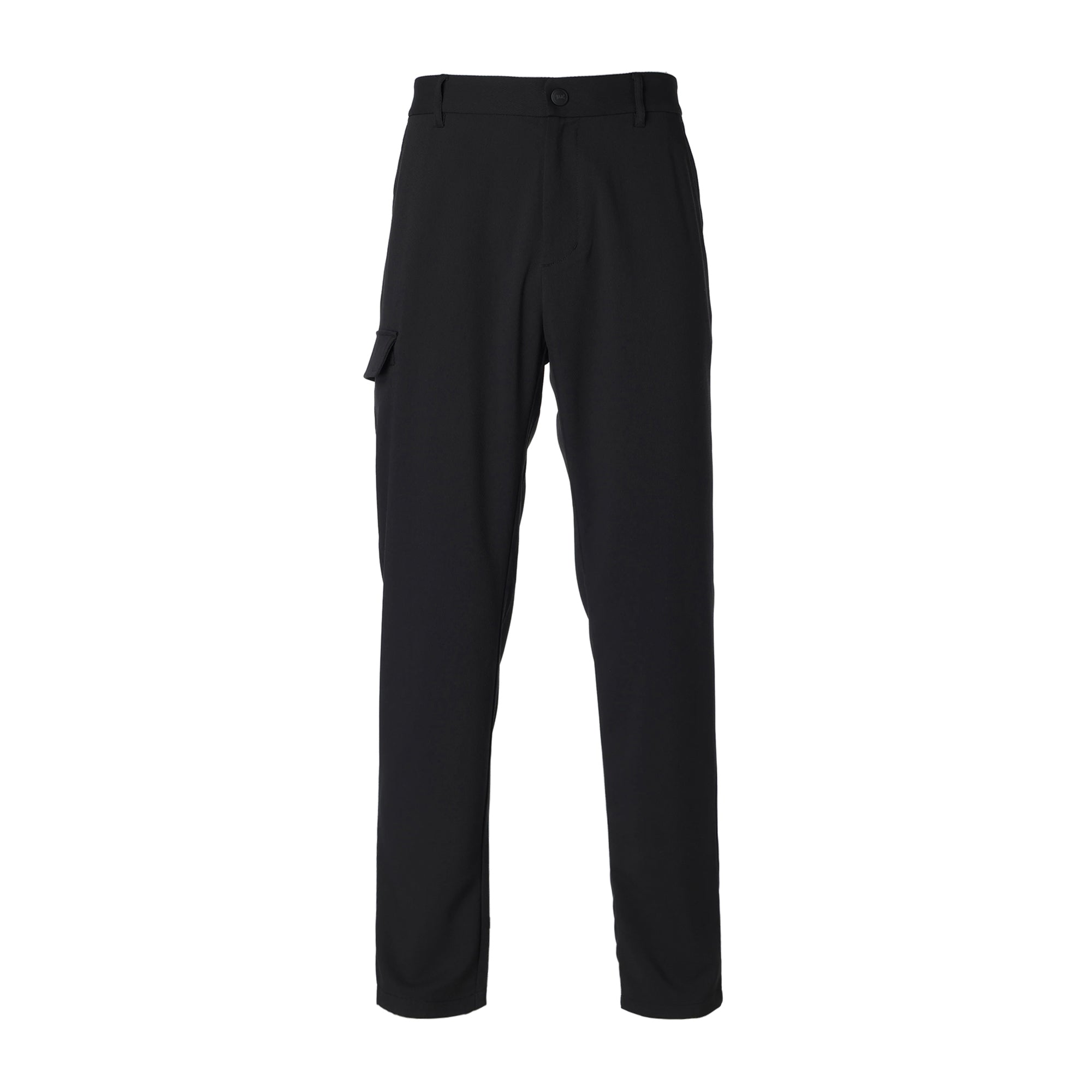 MENS ドビーストレッチ ロングパンツ ブラック/072242441