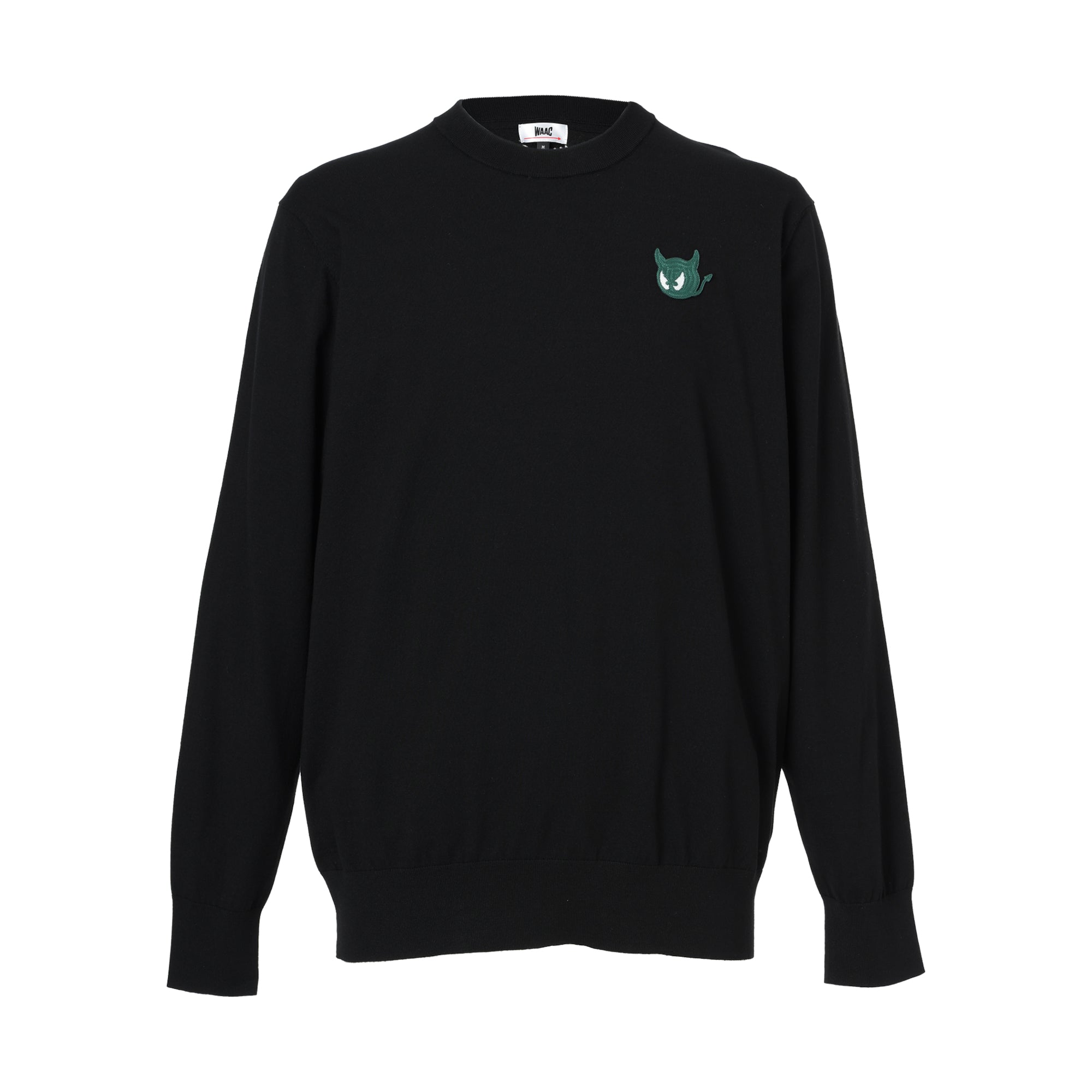 MENS ESSENTIALニット ブラック/072244720