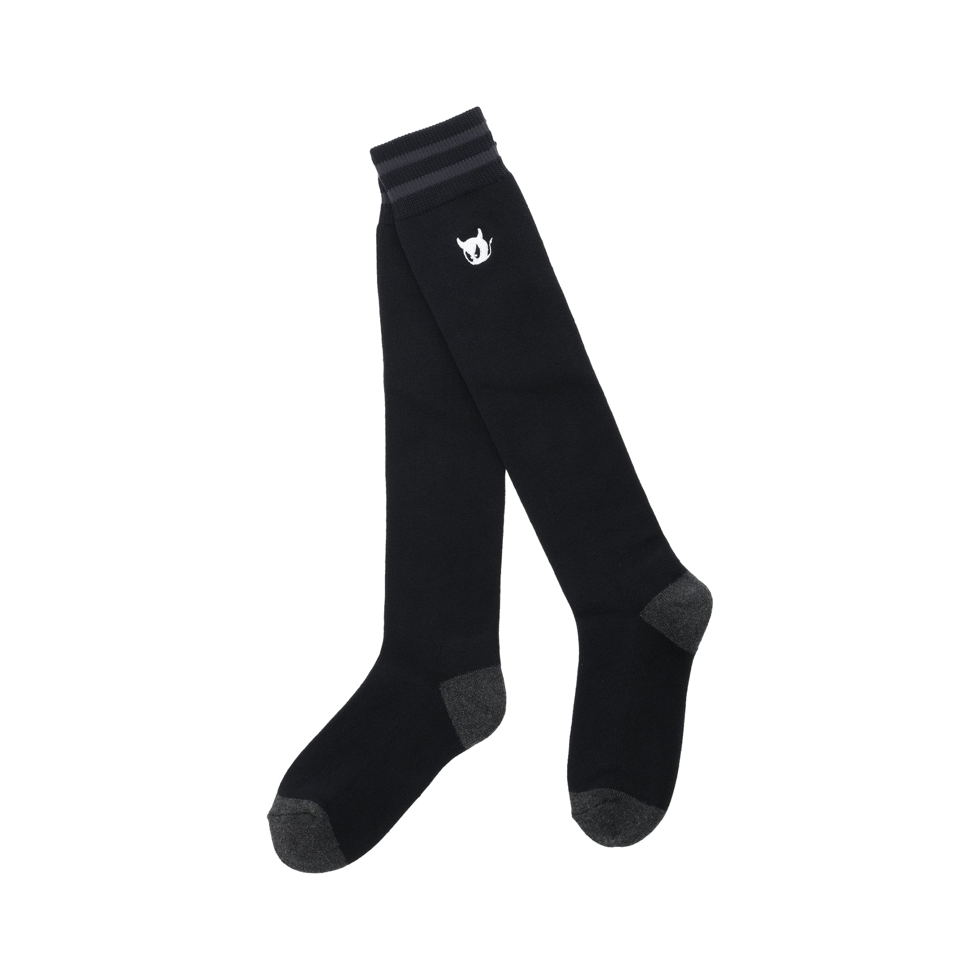 WOMENS ベーシックハイソックス ブラック/072244842