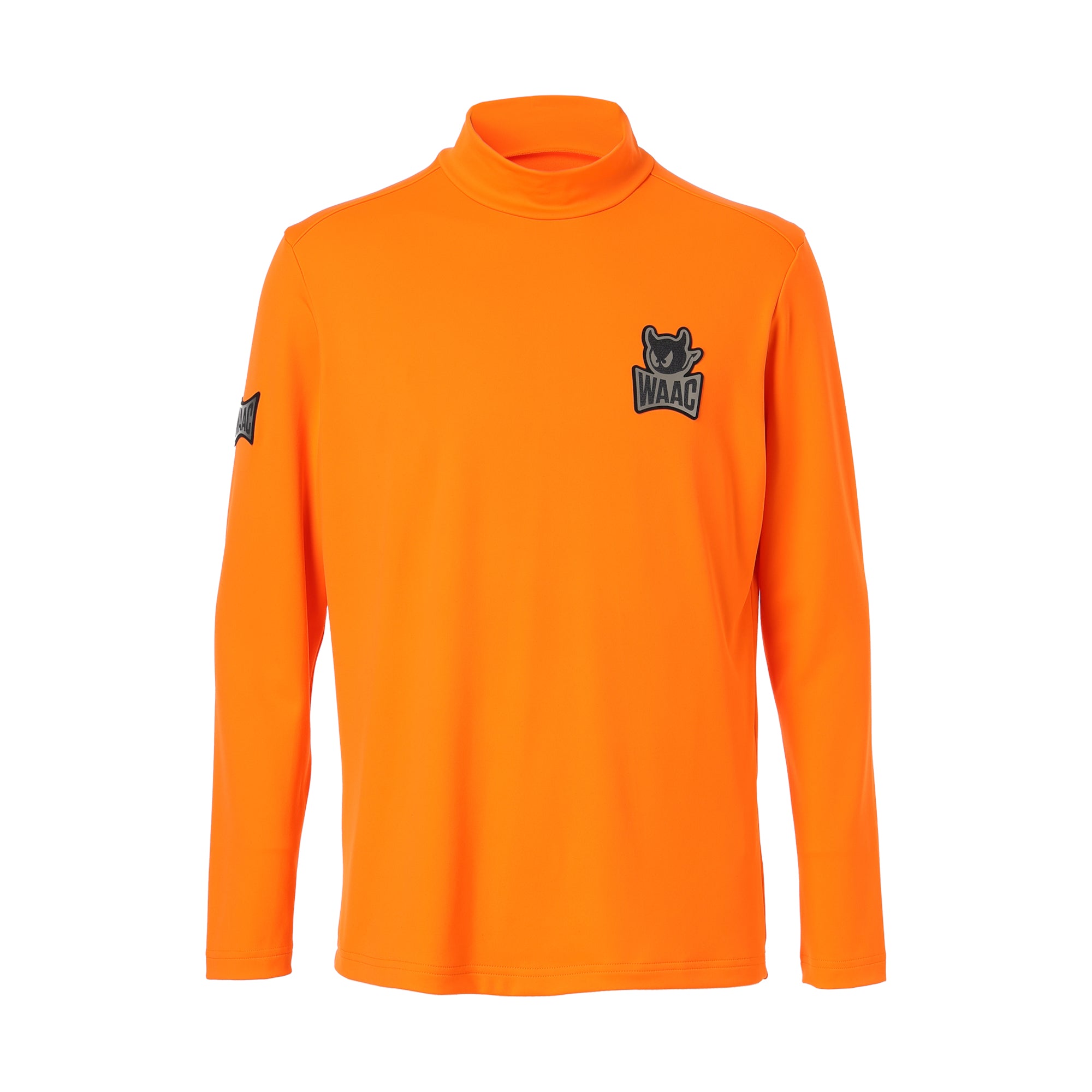 MENS PLAYERS EDITION BASIC裏起毛ベア天竺 長袖モックネック オレンジ/072244002