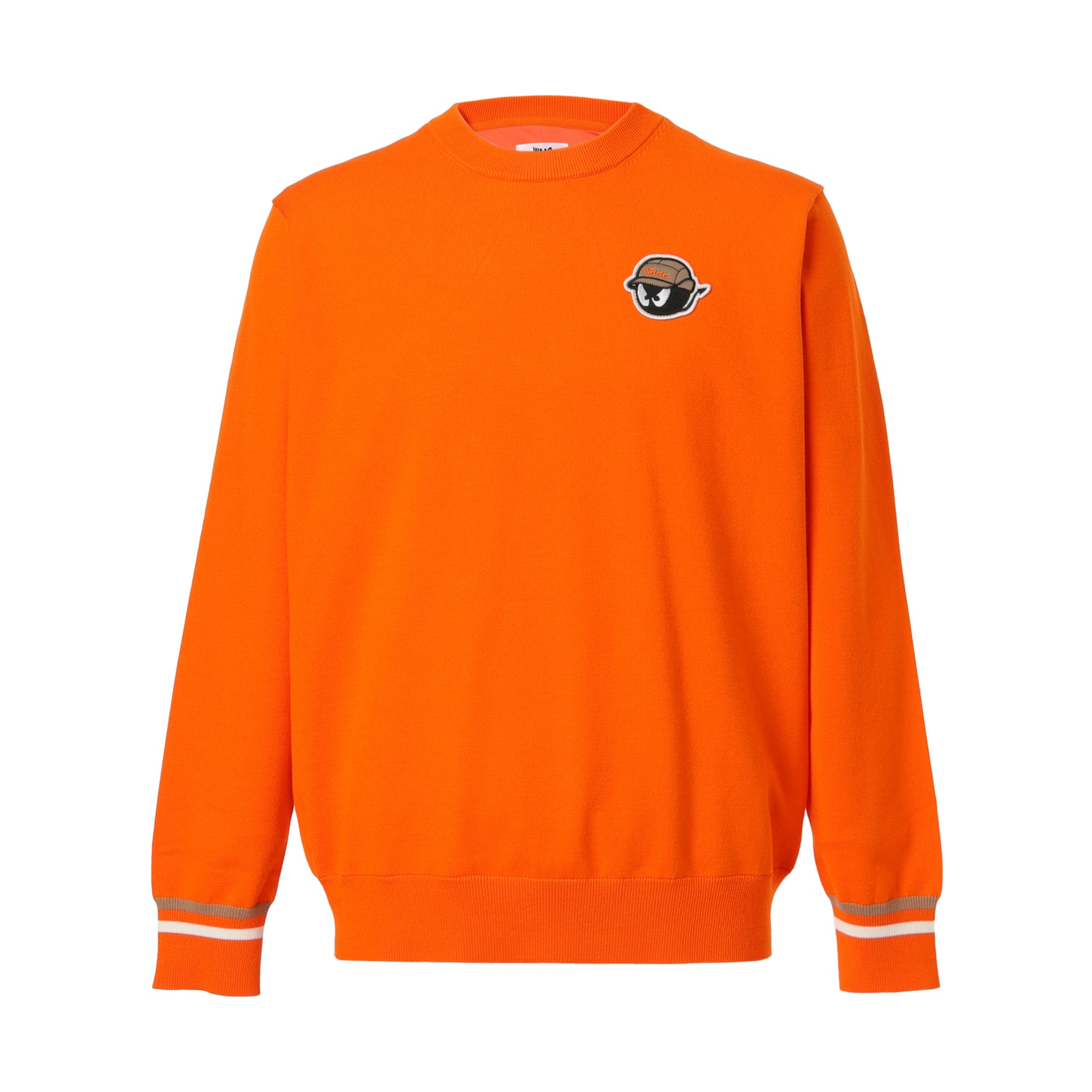 MEN シーズナルソフトタッチニット オレンジ