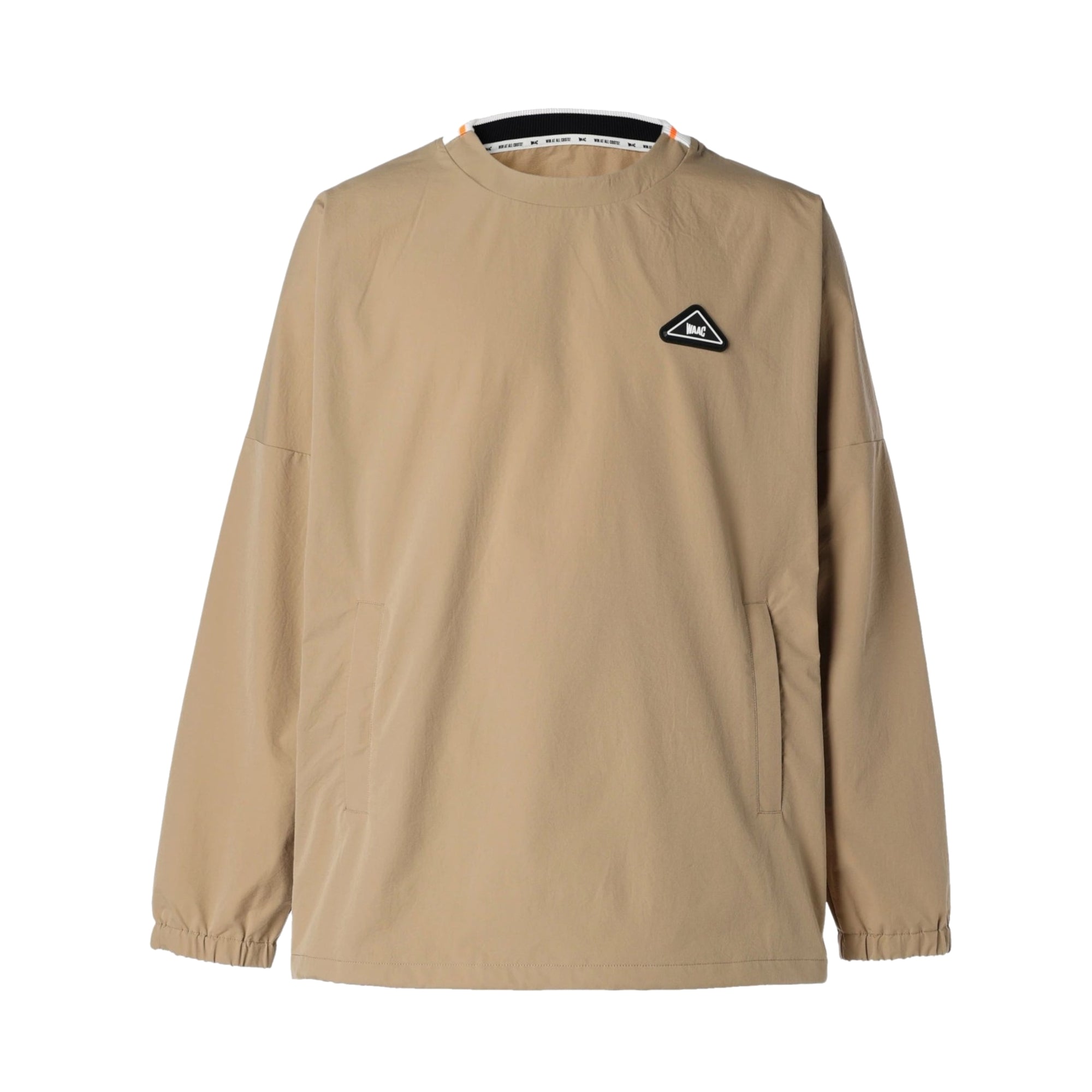 MEN TEXBRIDリップストップ プルオーバー ベージュ