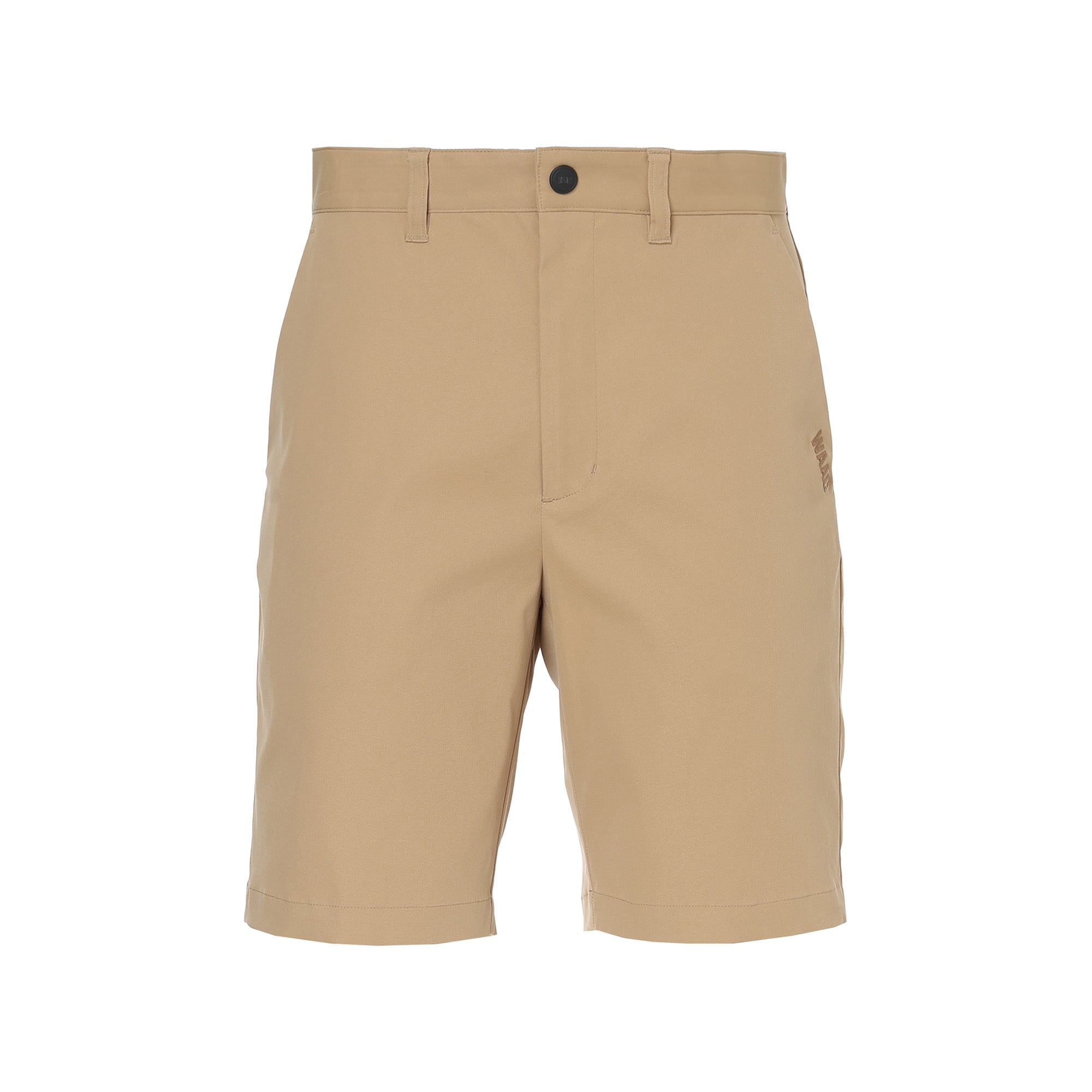 MEN スパンライク チノハーフパンツ ベージュ