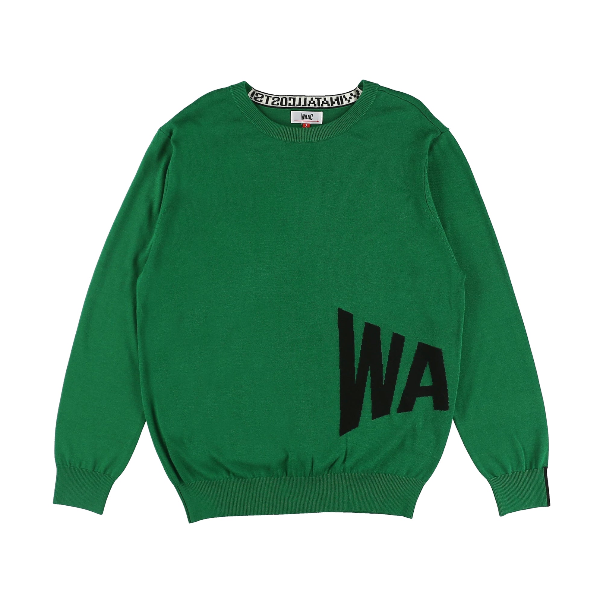 MENS Moistニット 長袖プルオーバー グリーン/072234720 