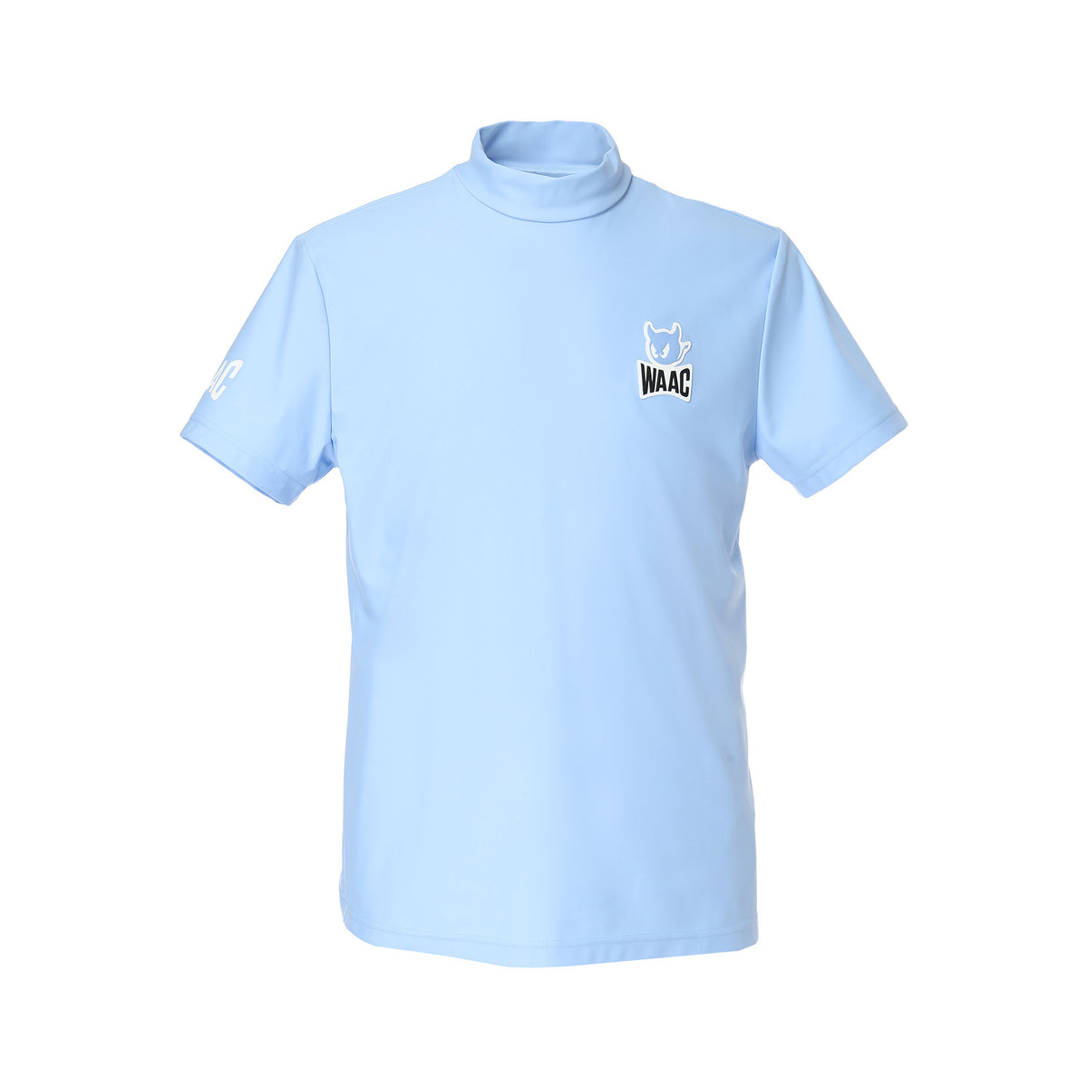 MEN ECO NYLON モックネック ライトブルー