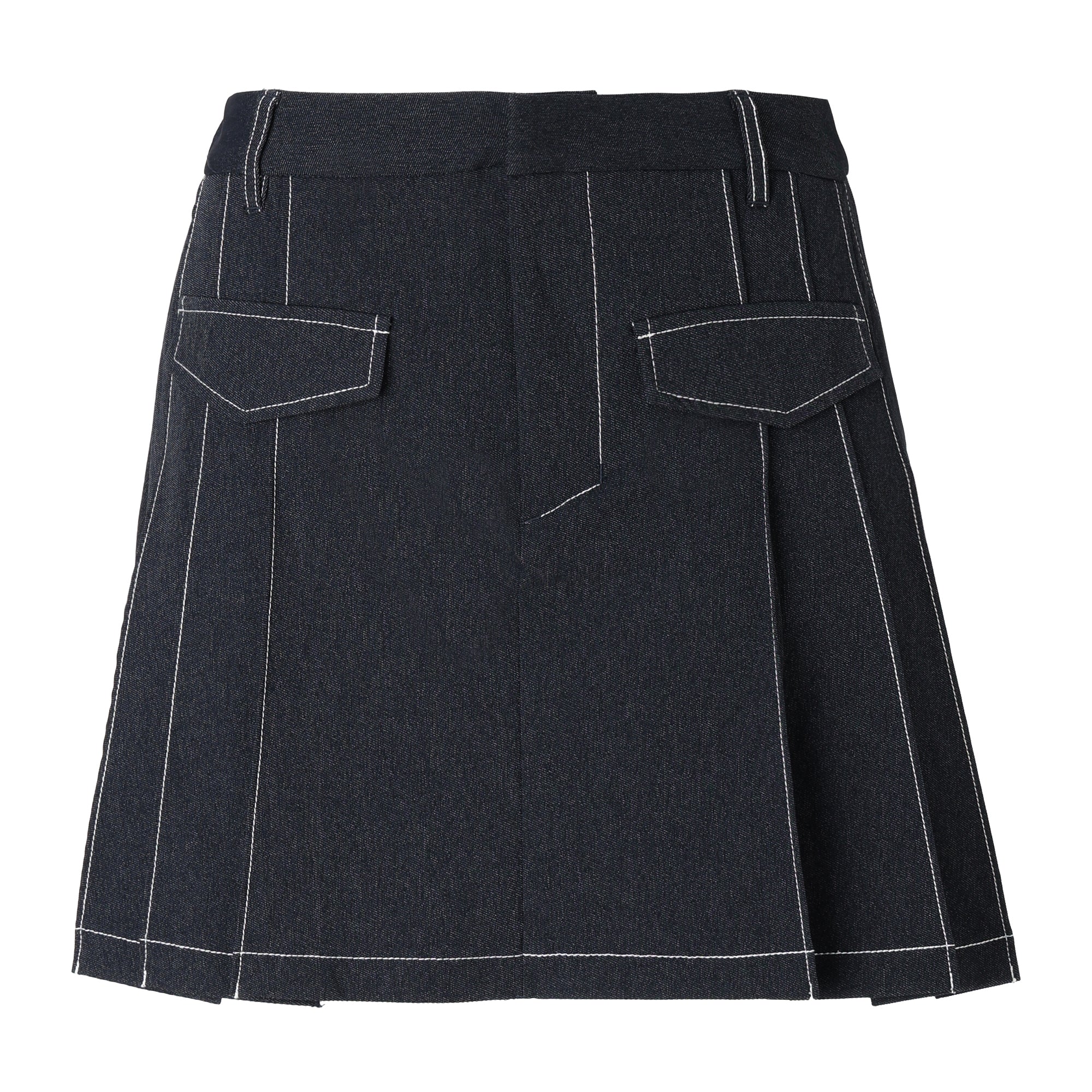 【25SS 新作】WOMEN デニムライクスカート インディゴ