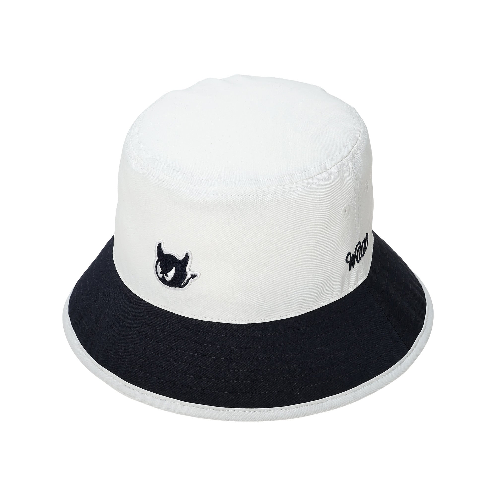 UNISEX バイカラーバケットハット ネイビー