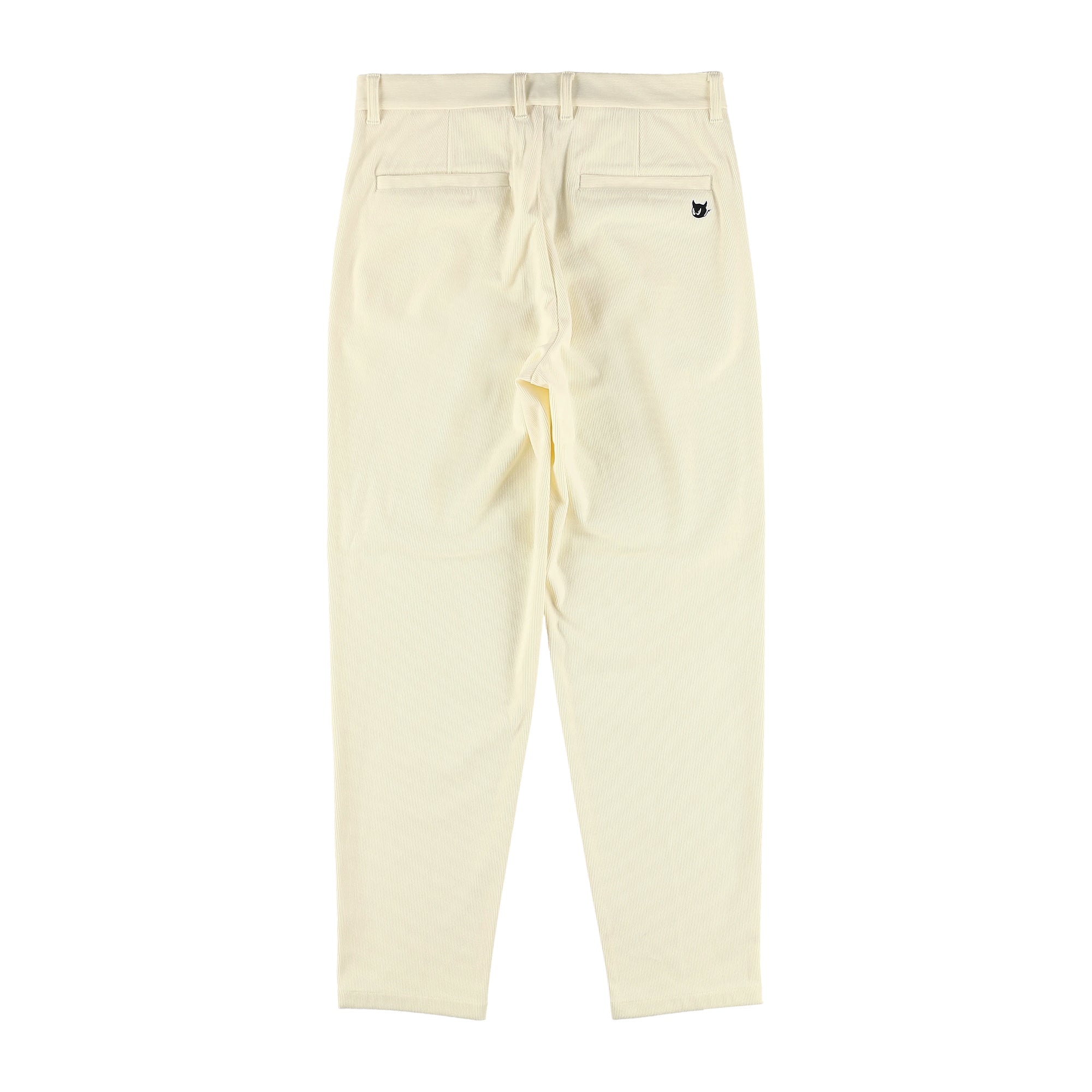 MENS トリコットコーデュロイ ロングパンツ オフホワイト/072234430