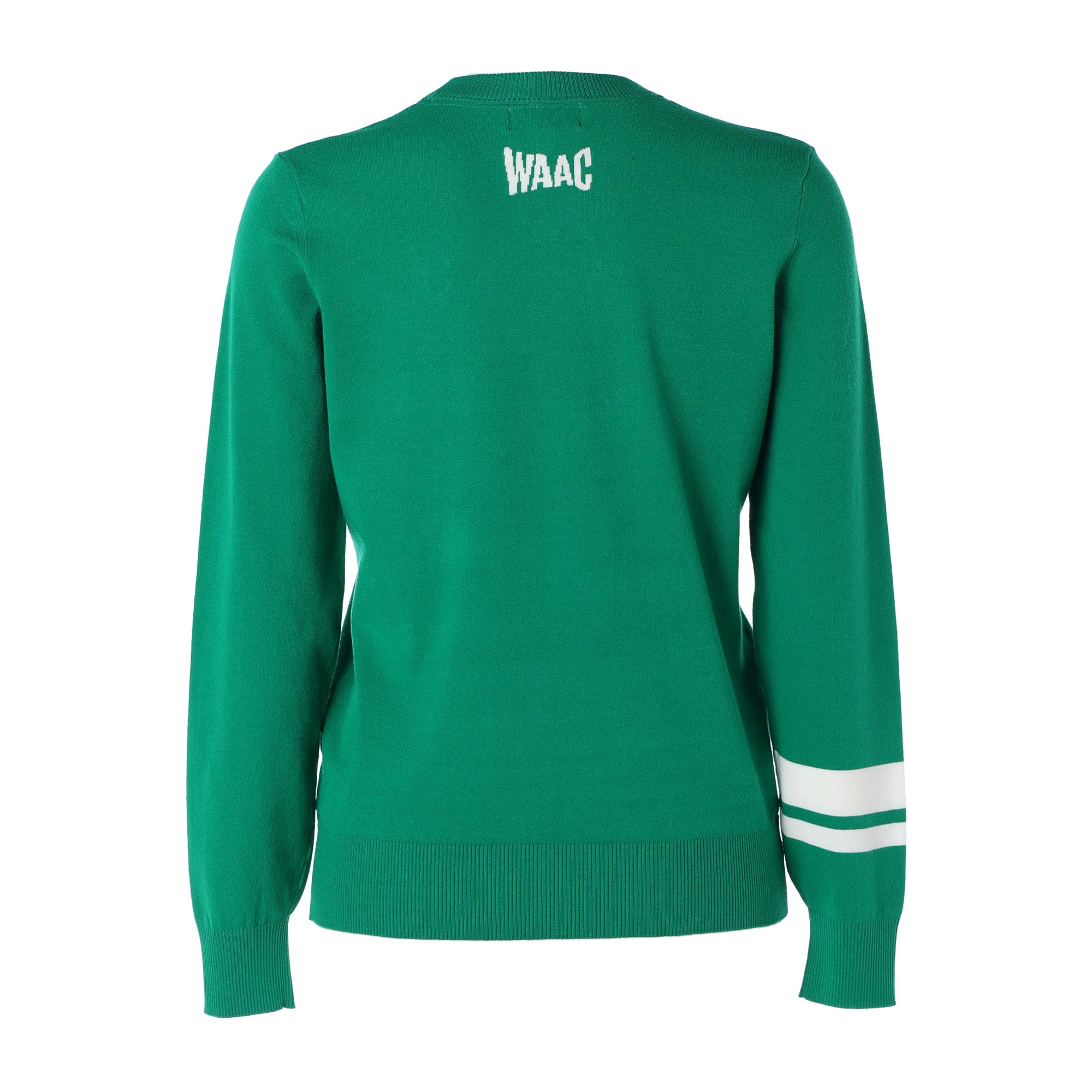 WOMENS ソフトタッチベーシックニット 長袖プルオーバー グリーン/072242762