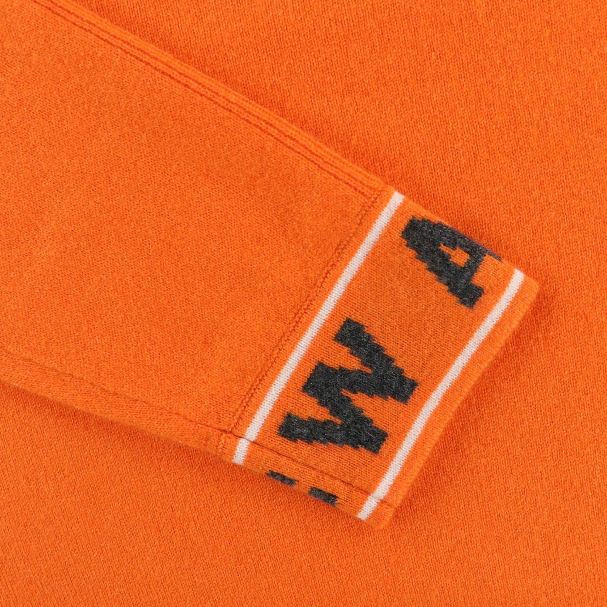 MENS AURORAカシミヤ 長袖プルオーバー チャコール/072234702