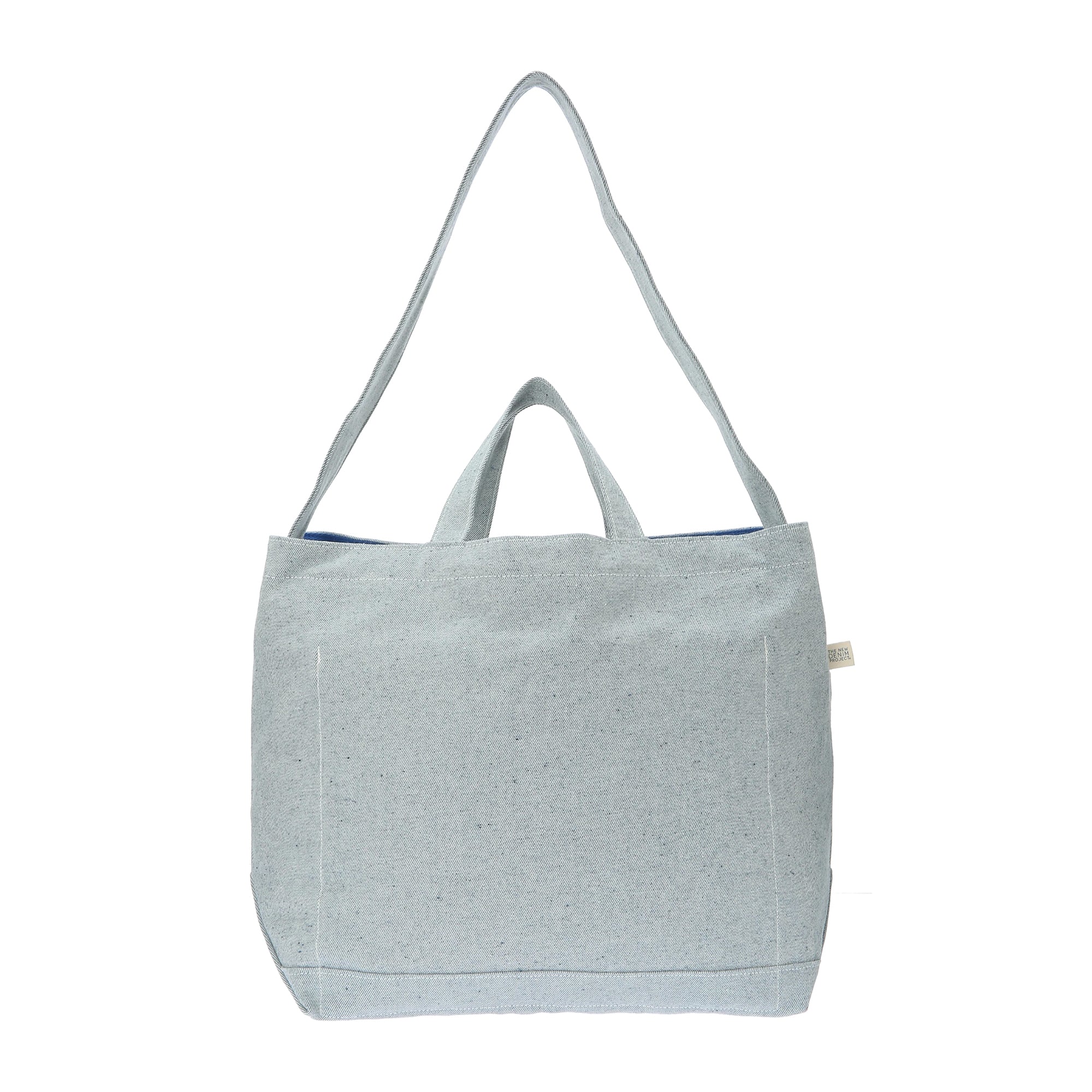 UNISEX UP CYCLE DENIM ビックトートバッグ ライトインディゴ/072234810