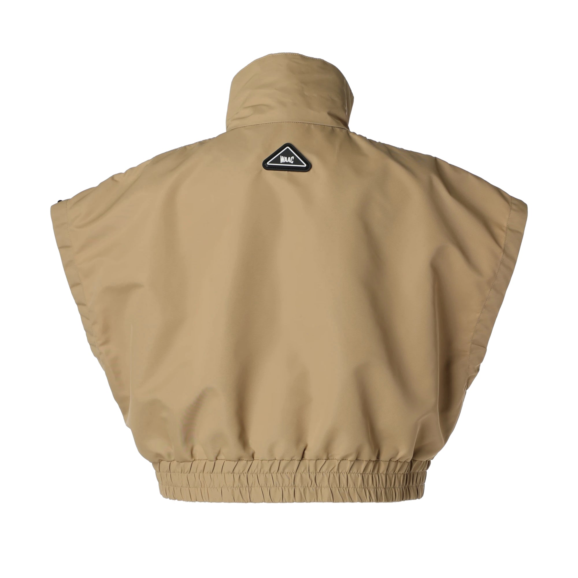 WOMEN サスティナブルナイロン アウターベスト ベージュ