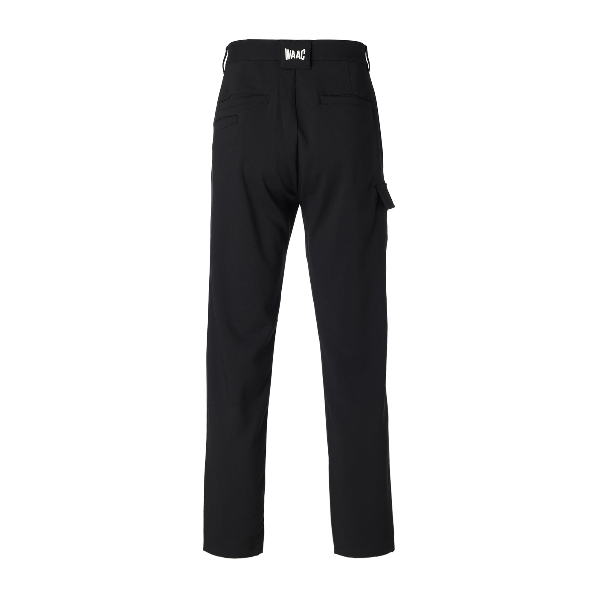 MENS ドビーストレッチ ロングパンツ ブラック/072242441