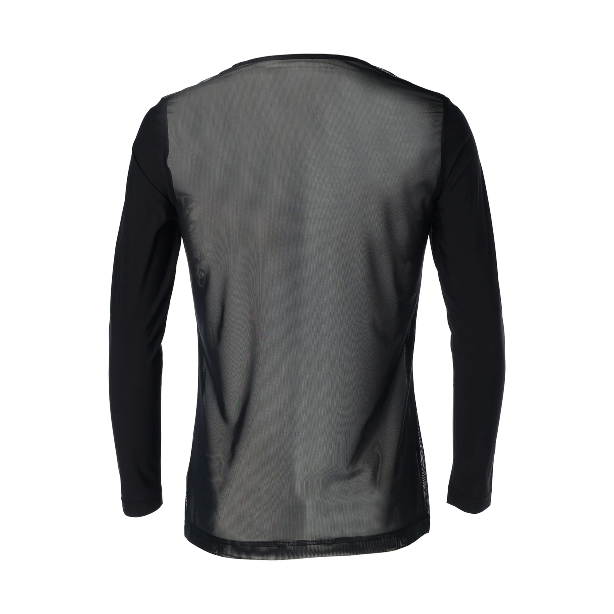 MENS ライトナイロンハイテンション 長袖インナー ブラック/072249000