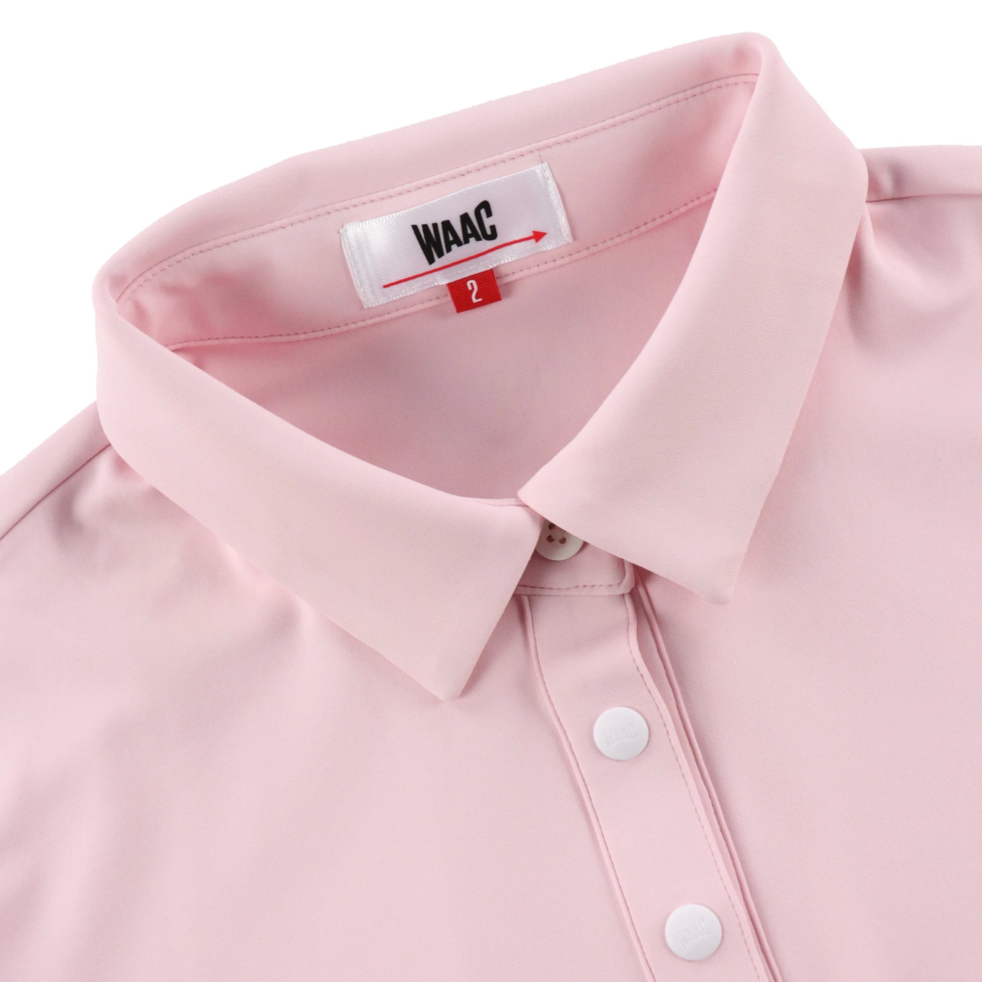 WOMEN Basicベア天竺 長袖シャツ パウダーピンク