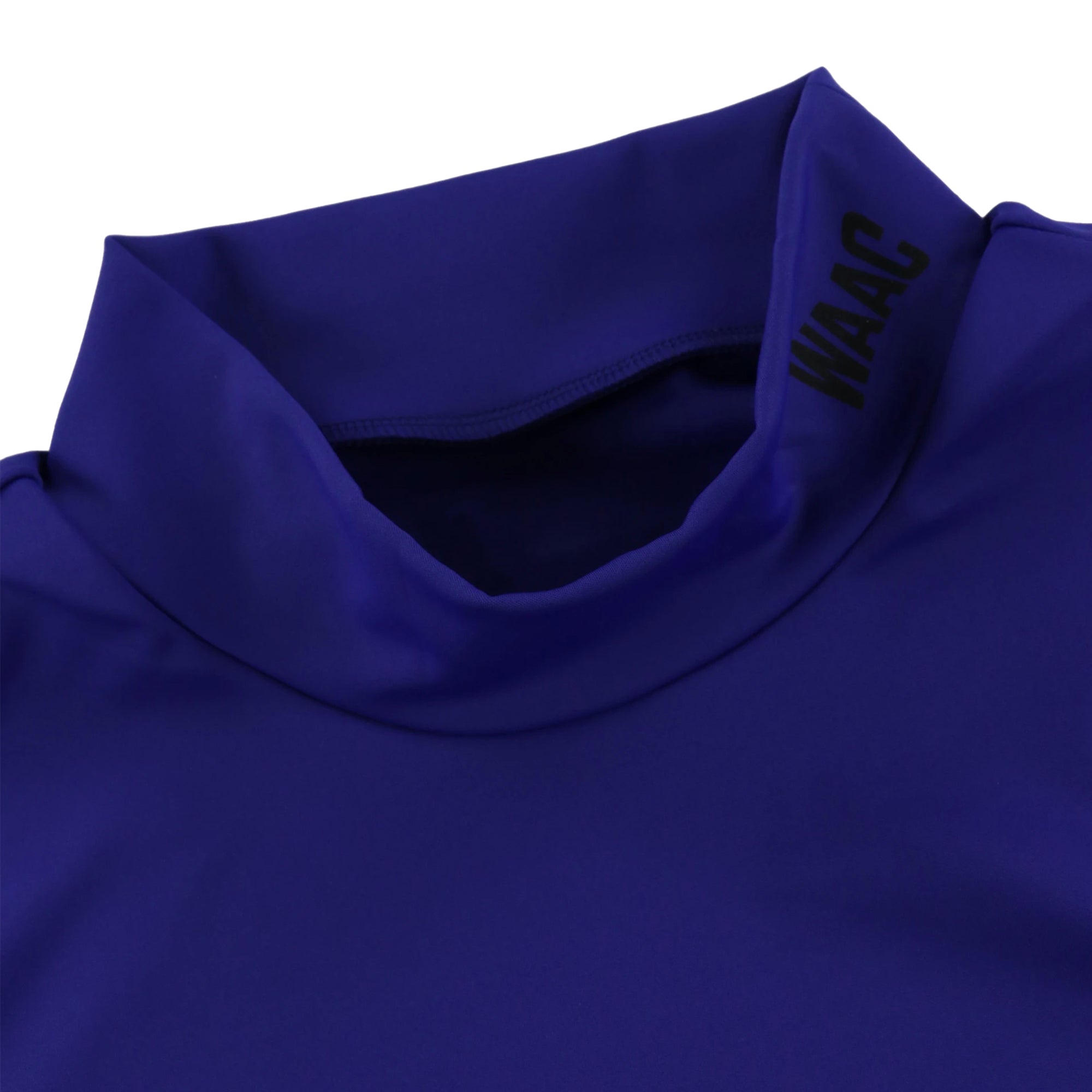 MEN Basicベア天竺 長袖モックネック ロイヤルブルー