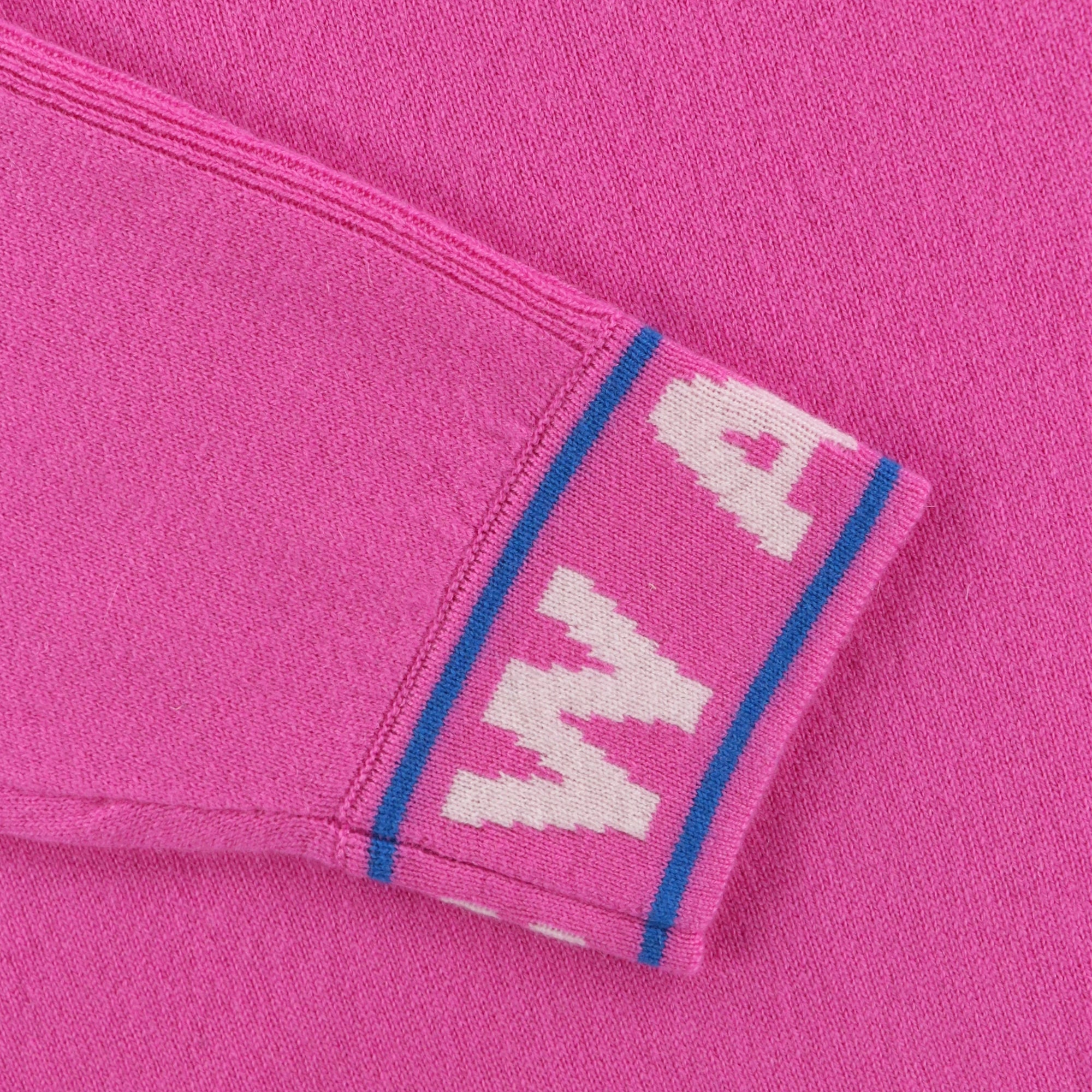 WOMEN AURORAカシミヤ 長袖プルオーバー ピンク