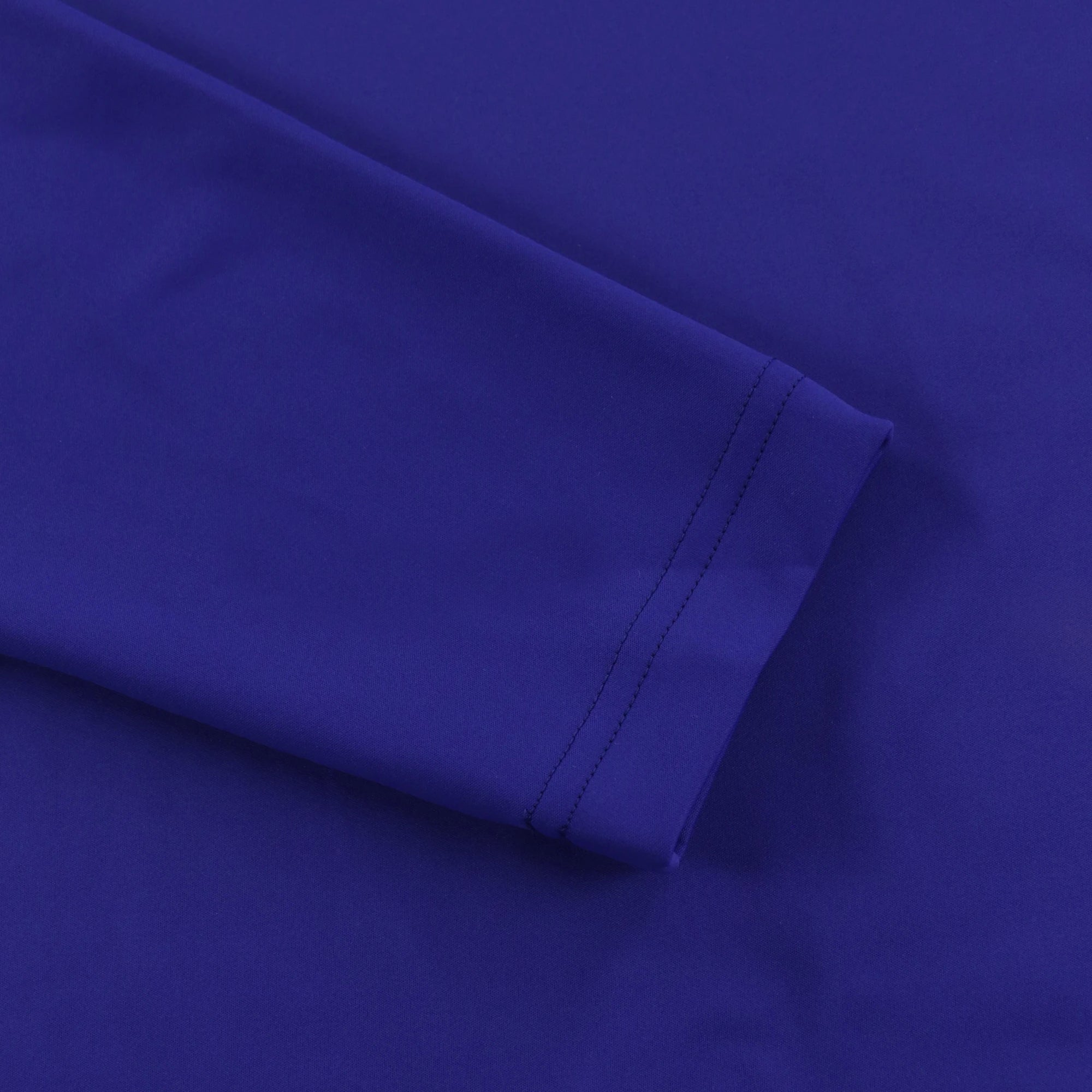 MEN Basicベア天竺 長袖モックネック ロイヤルブルー