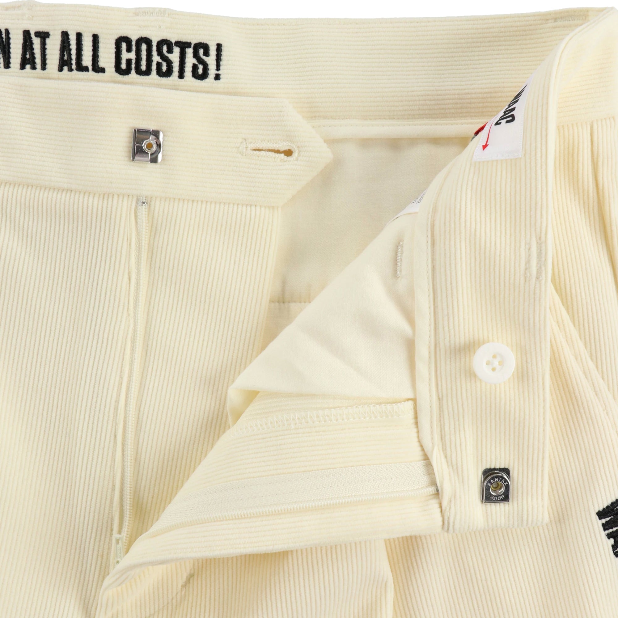 MENS トリコットコーデュロイ ロングパンツ オリーブ/072234430