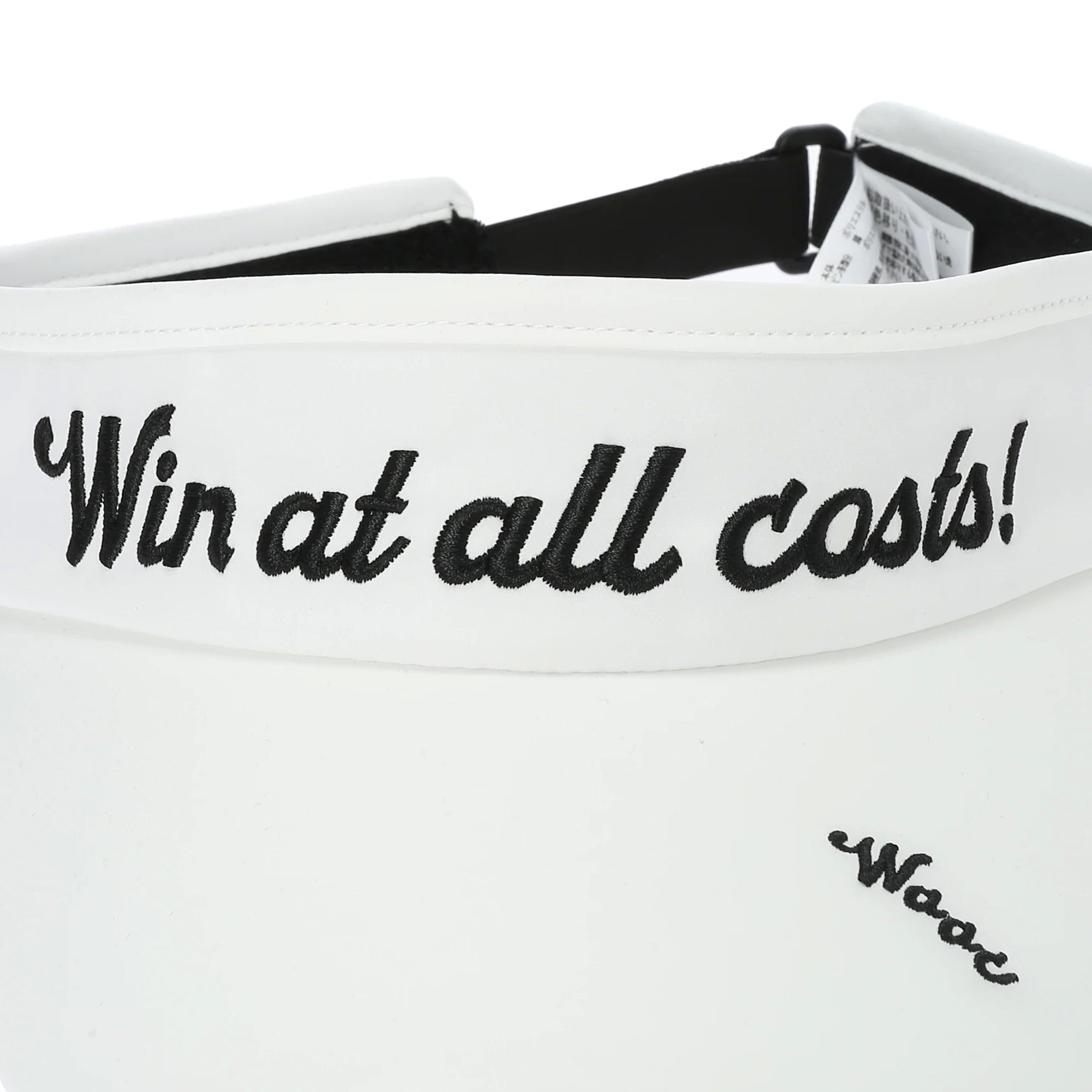 MENS タフタバイザー ホワイト/072234837