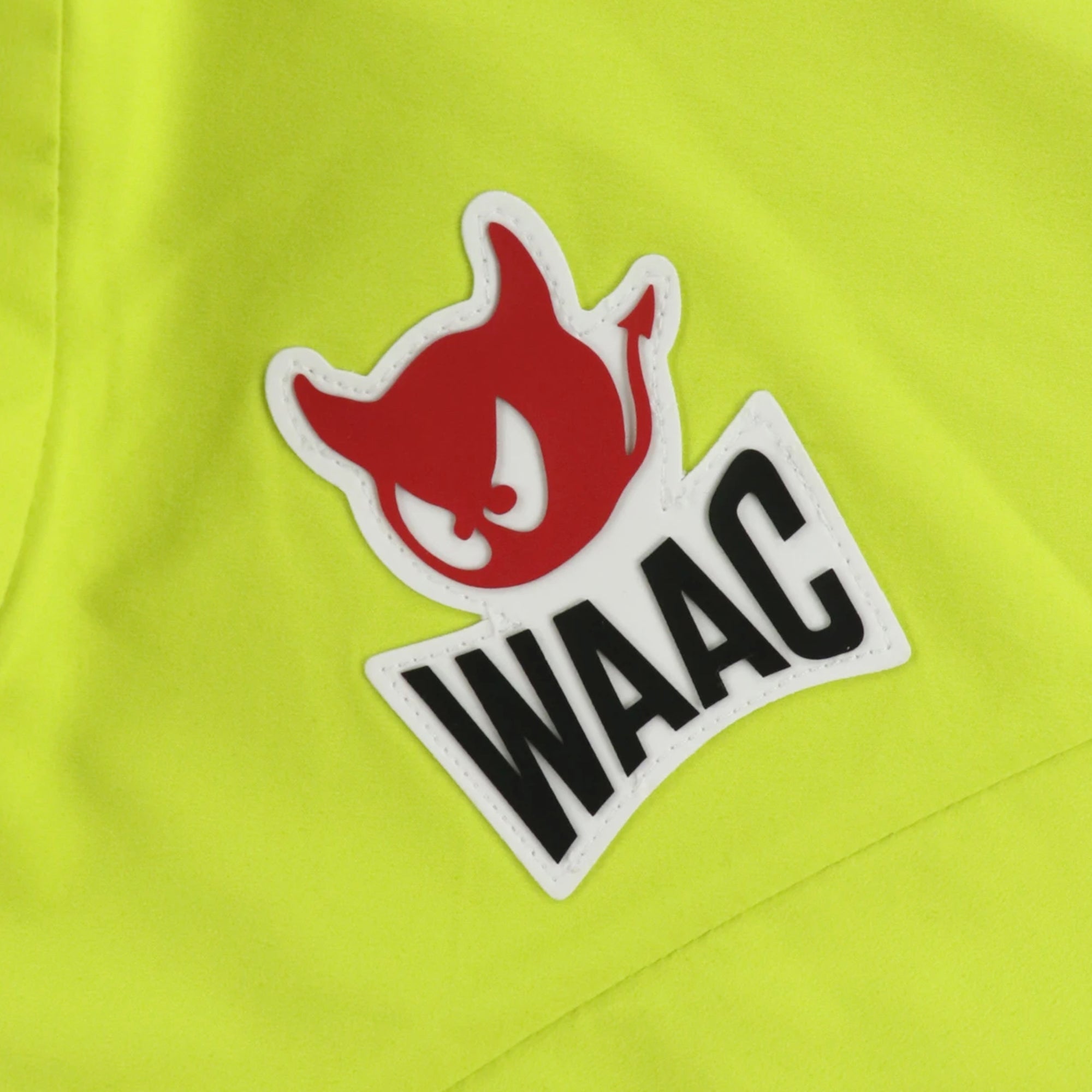 WOMEN 2.5層ラミネートストレッチタフタ アウター ライムイエロー