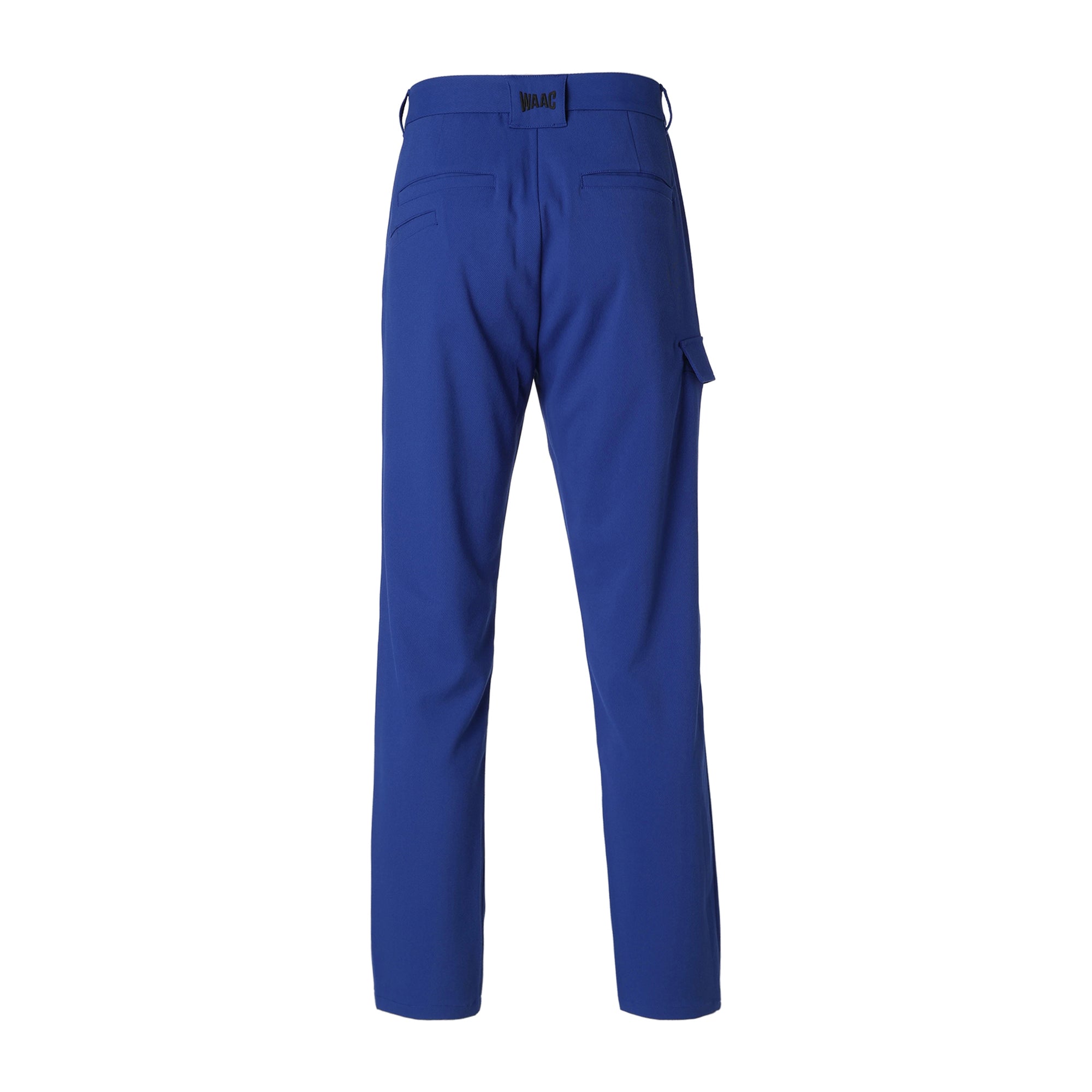 MEN ドビーストレッチ ロングパンツ ロイヤルブルー