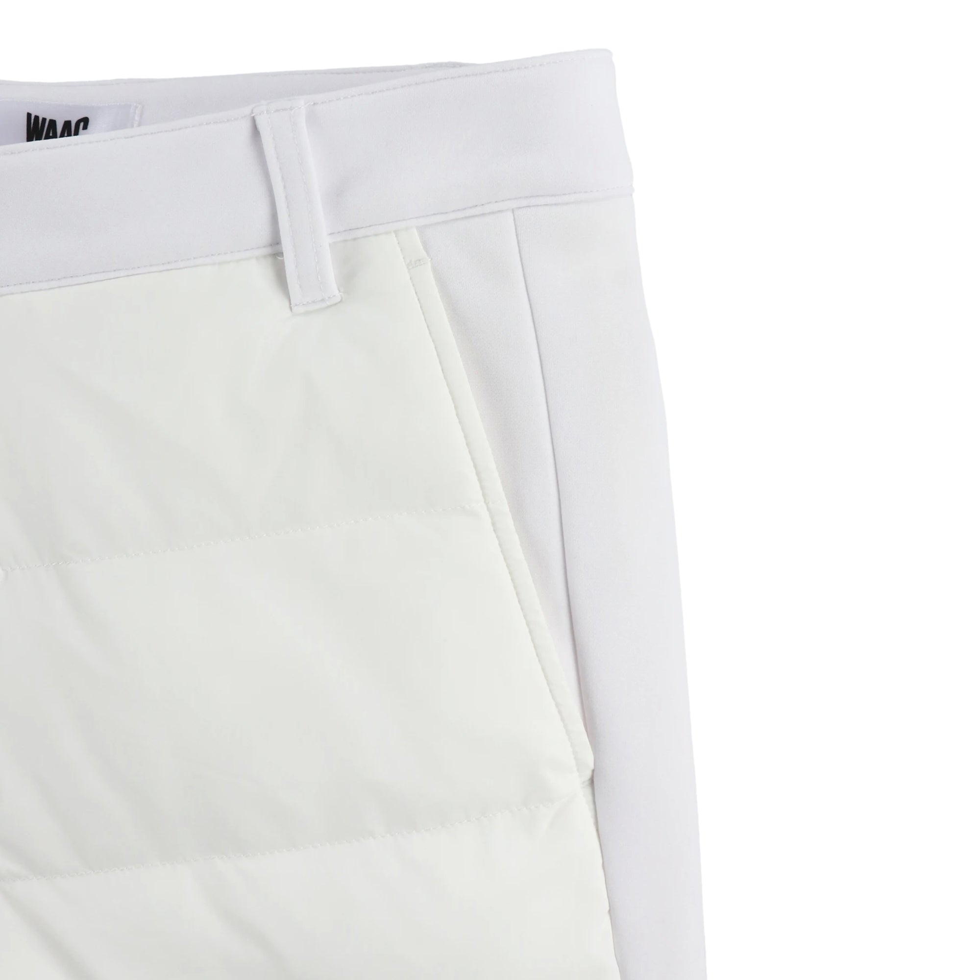 MEN 中綿ロングパンツ ホワイト