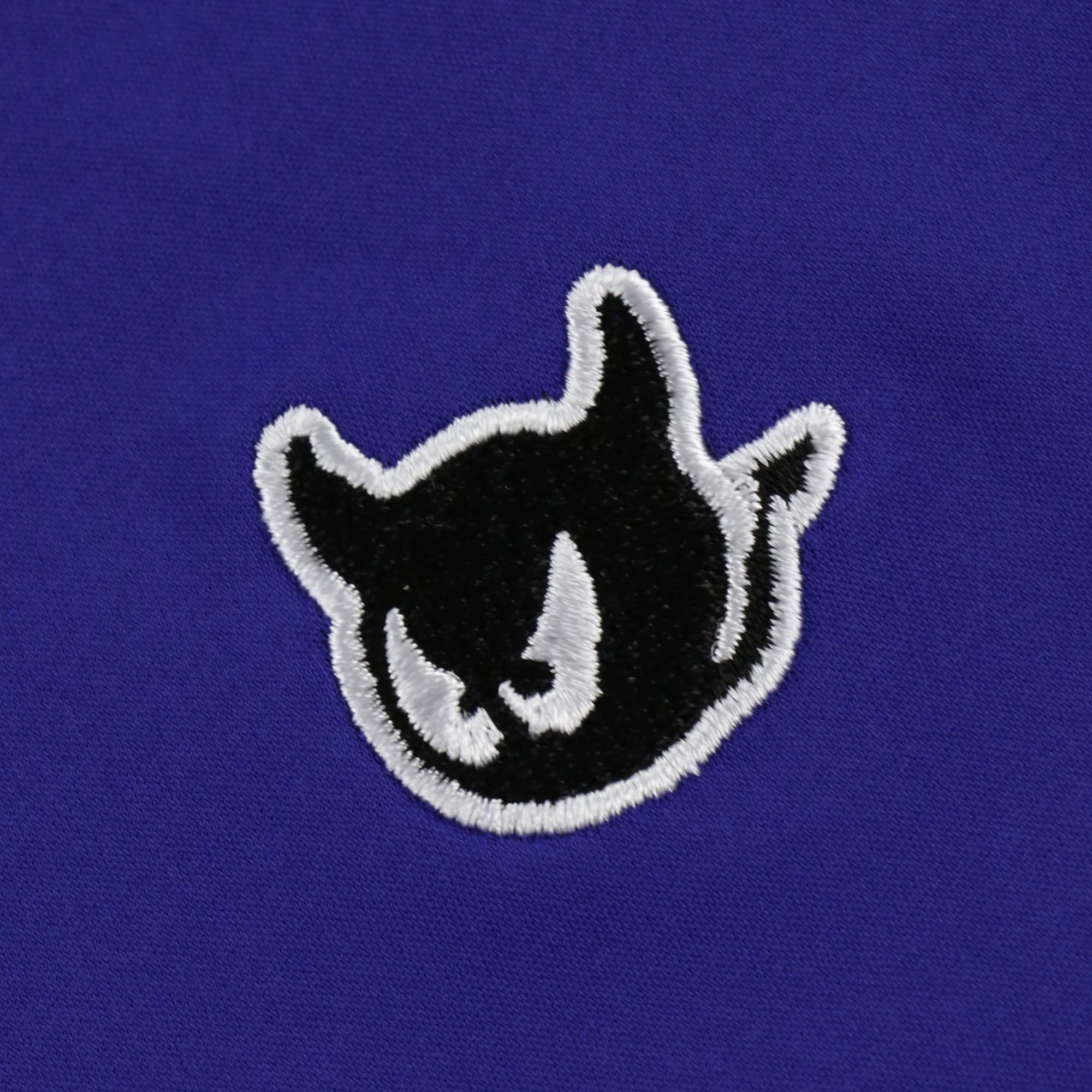 MEN Basicベア天竺 長袖モックネック ロイヤルブルー