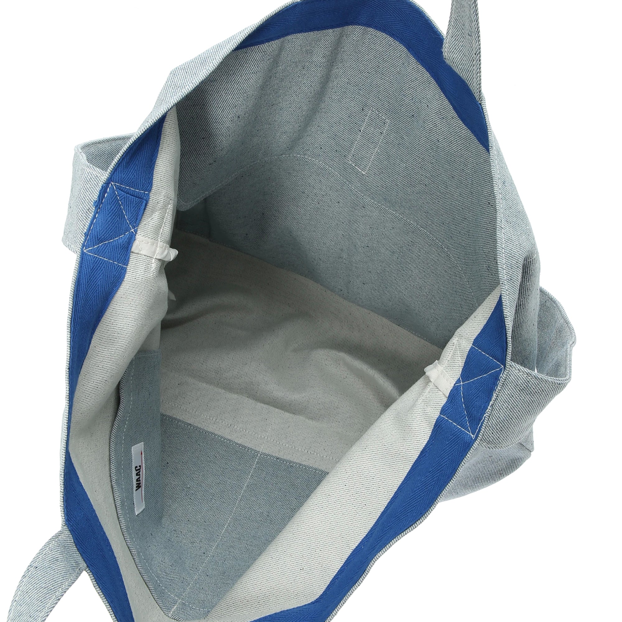 UNISEX UP CYCLE DENIM ビックトートバッグ ライトインディゴ/072234810