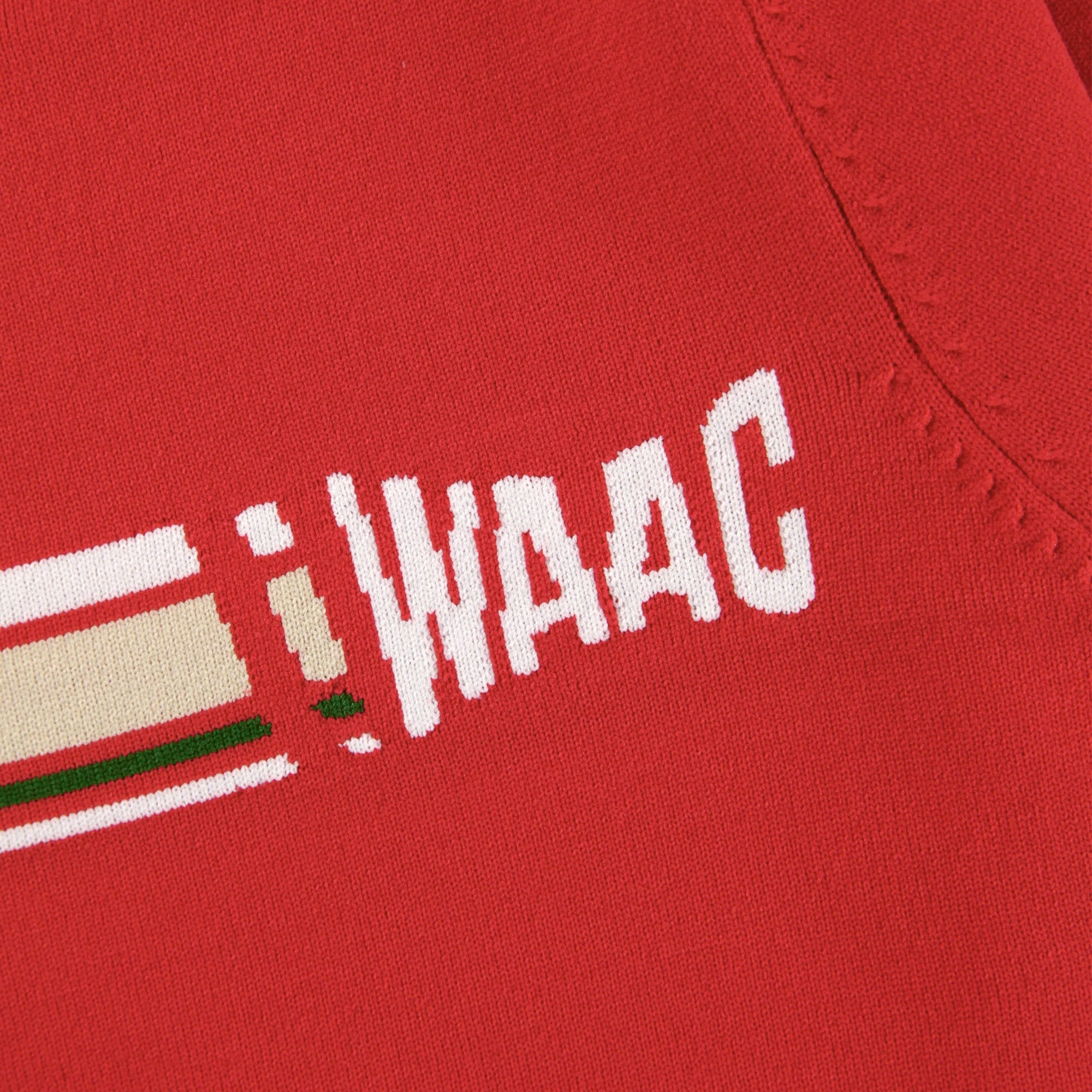 WOMENS 変形ボーダーニット 長袖プルオーバー ホワイト/072242760