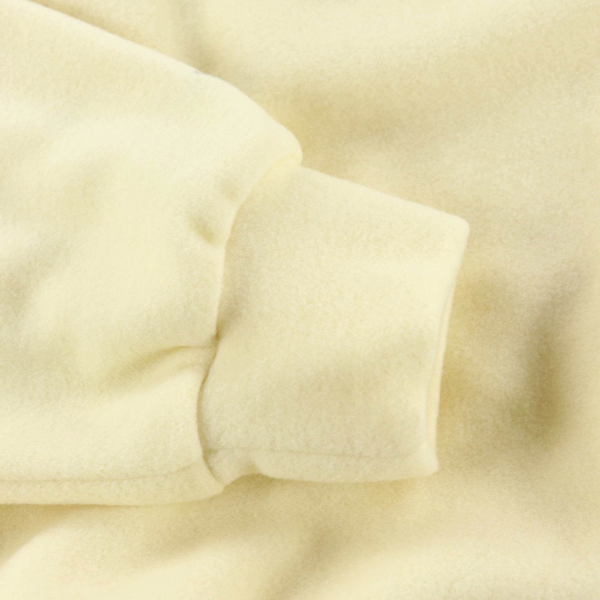 WOMEN トスカーナフリース長袖プルオーバー パウダーイエロー