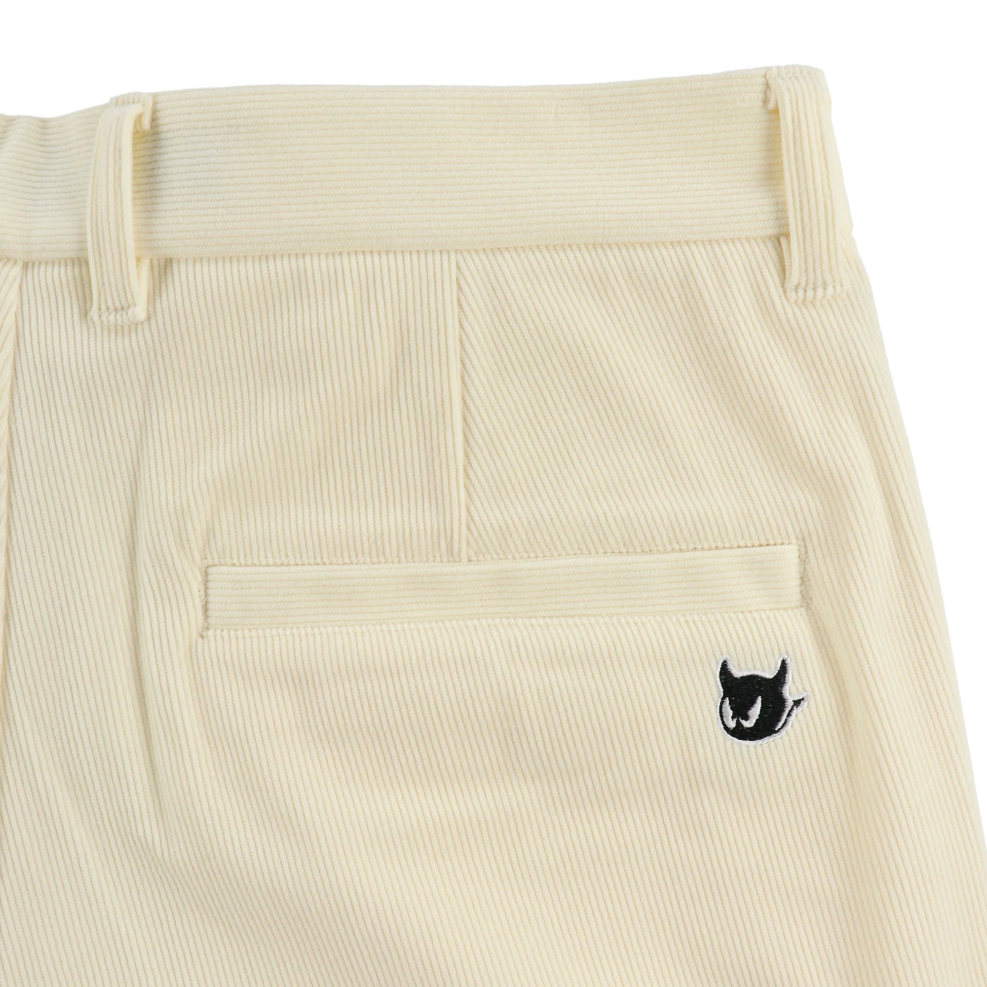 MENS トリコットコーデュロイ ロングパンツ オリーブ/072234430