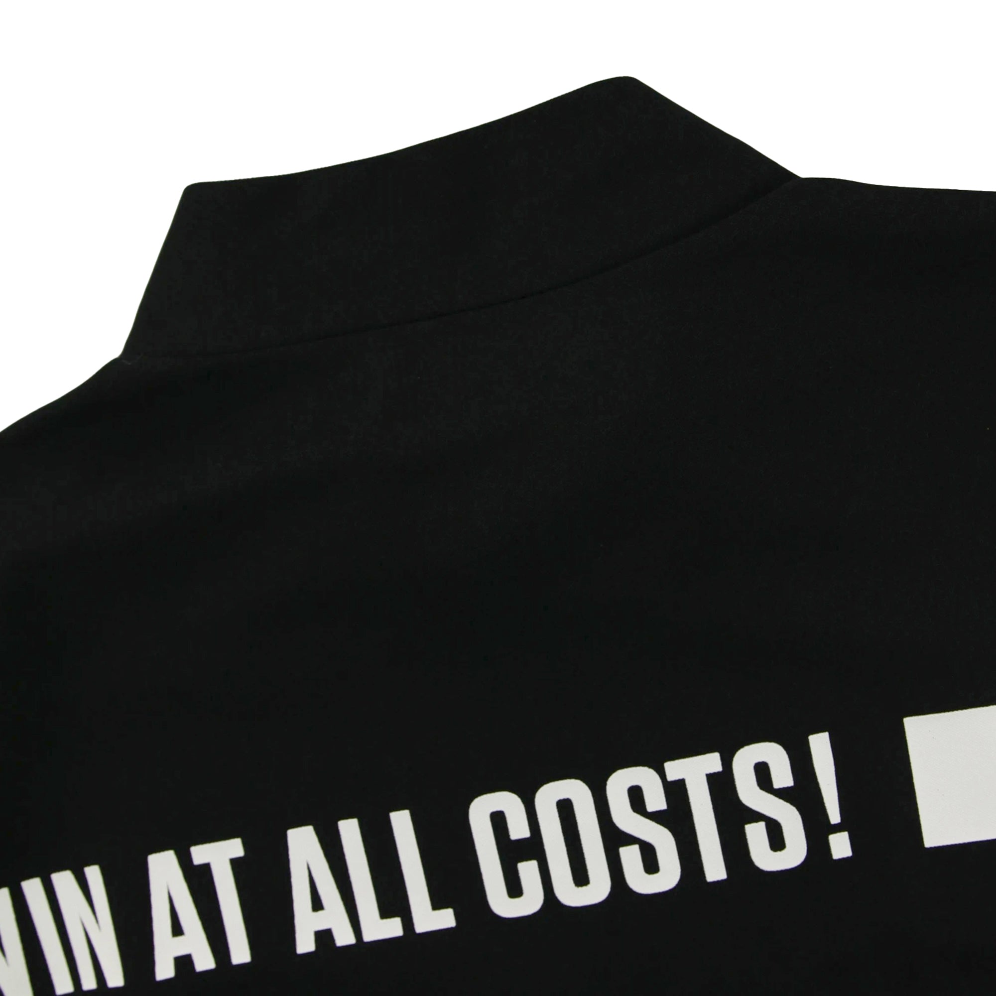 MENS ハイゲージカノコ 長袖モックネック ホワイト/072242010