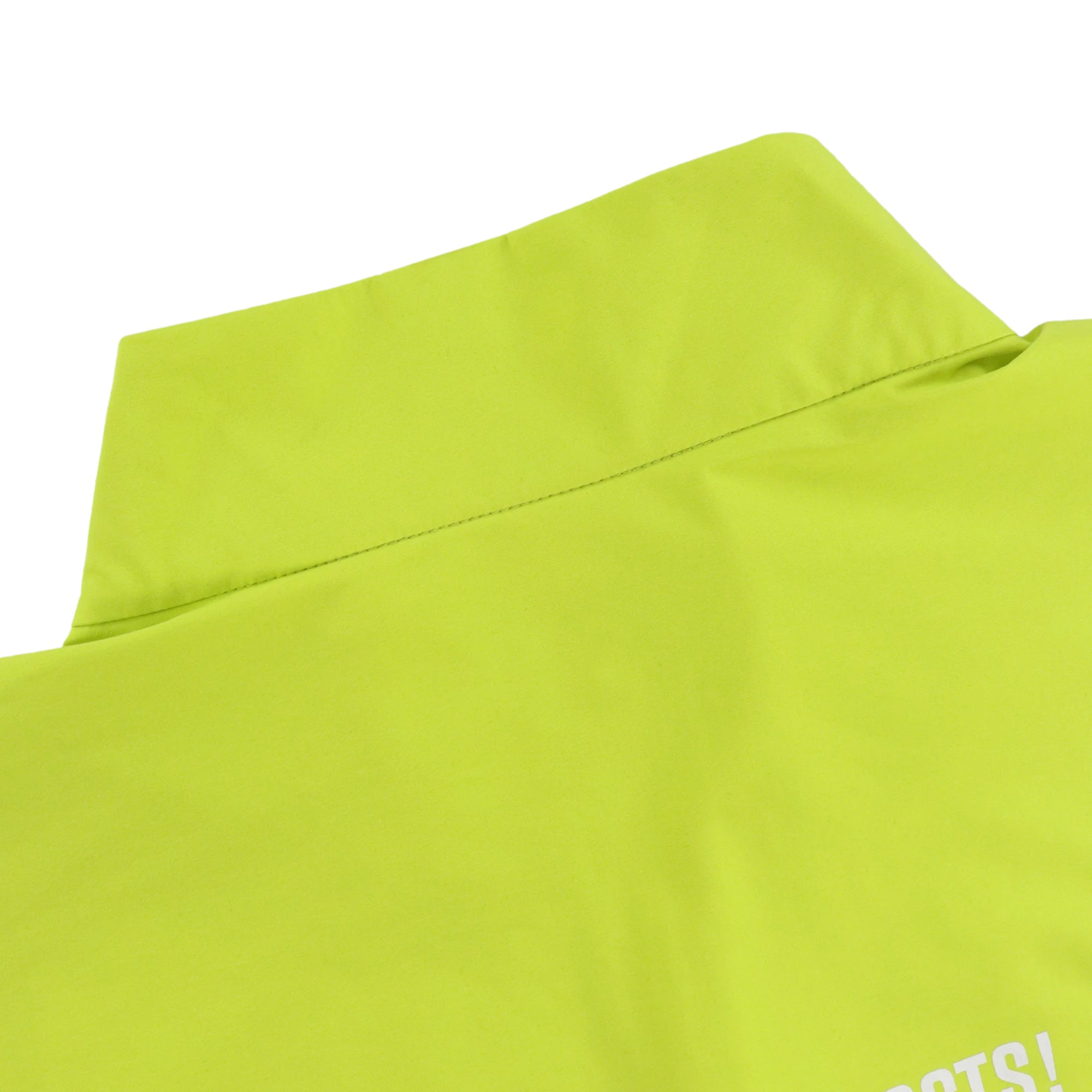 WOMEN 2.5層ラミネートストレッチタフタ アウター ライムイエロー