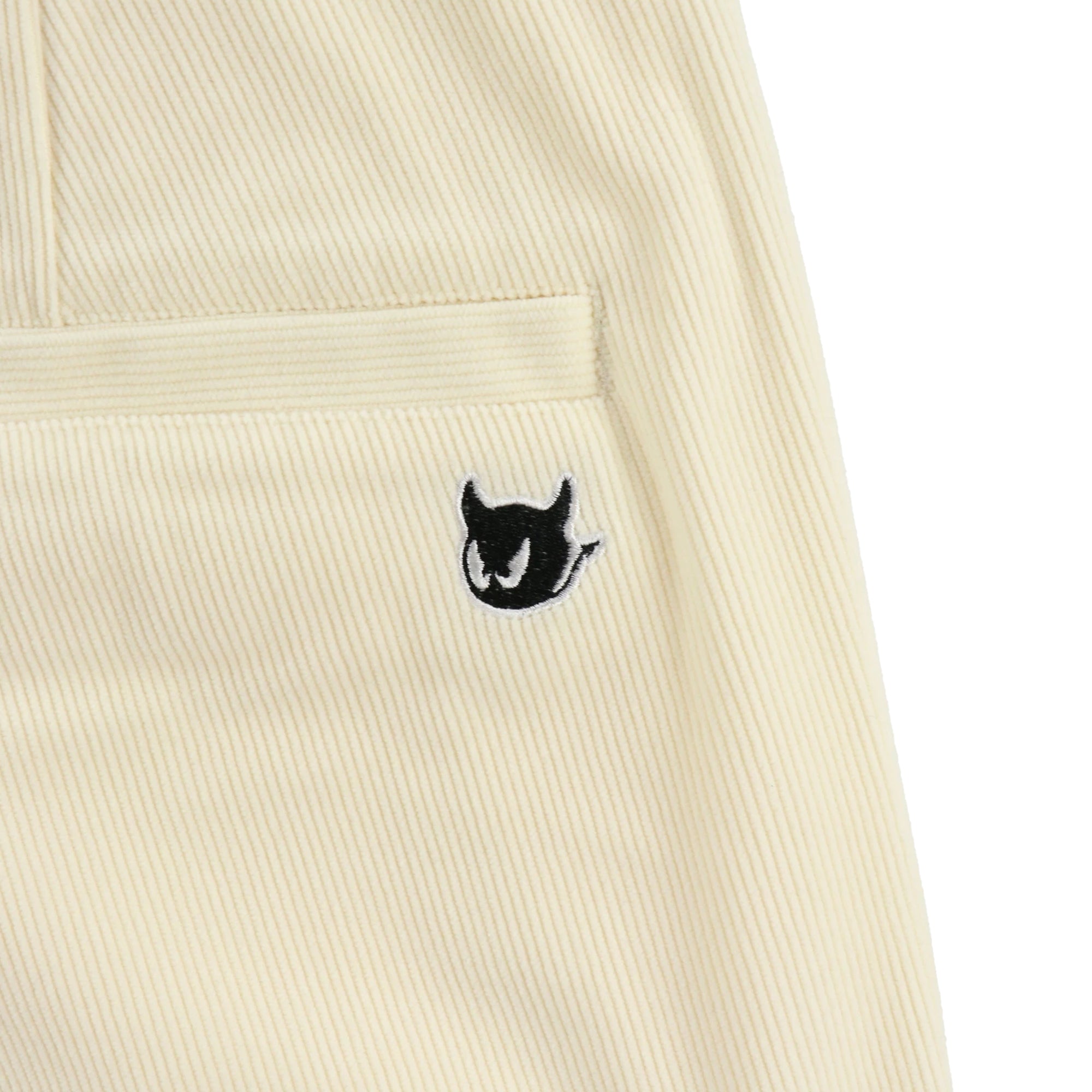 MENS トリコットコーデュロイ ロングパンツ オリーブ/072234430