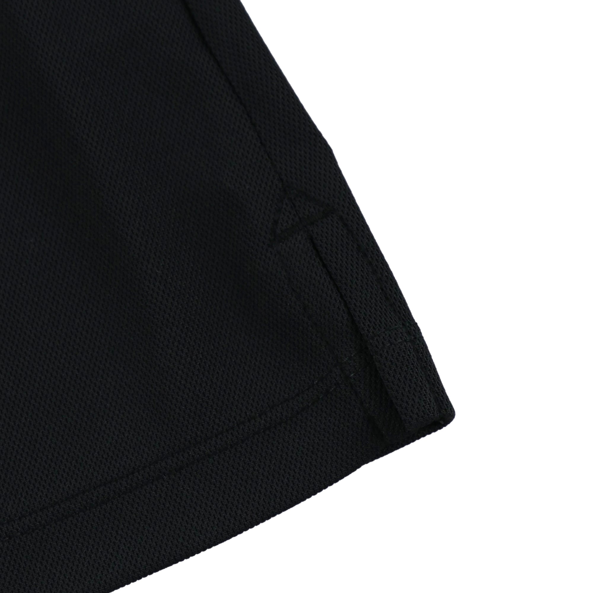 【23AW 新作】WOMENS バックハニカム 半袖モックネック ブラック/072234051
