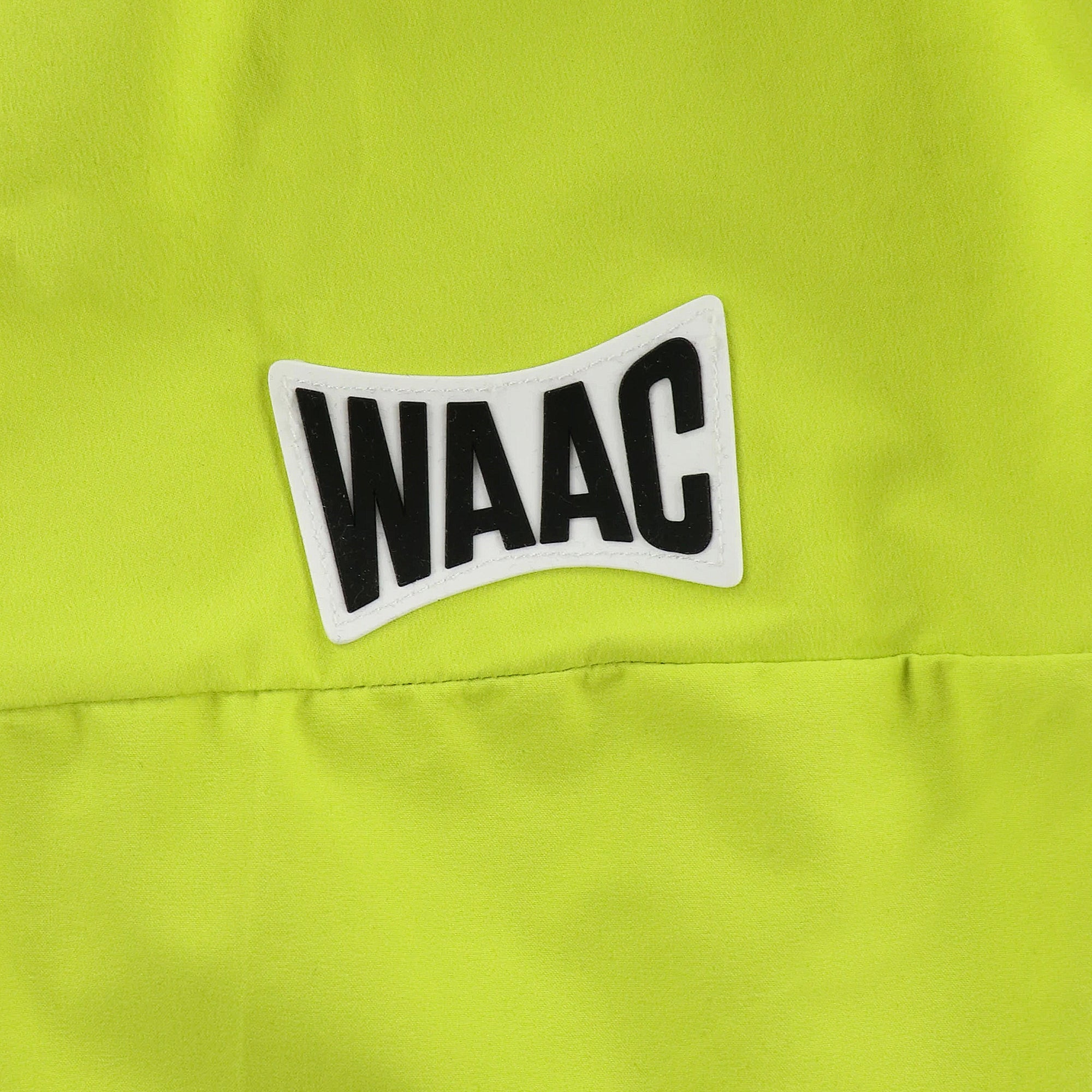 WOMEN 2.5層ラミネートストレッチタフタ アウター ライムイエロー